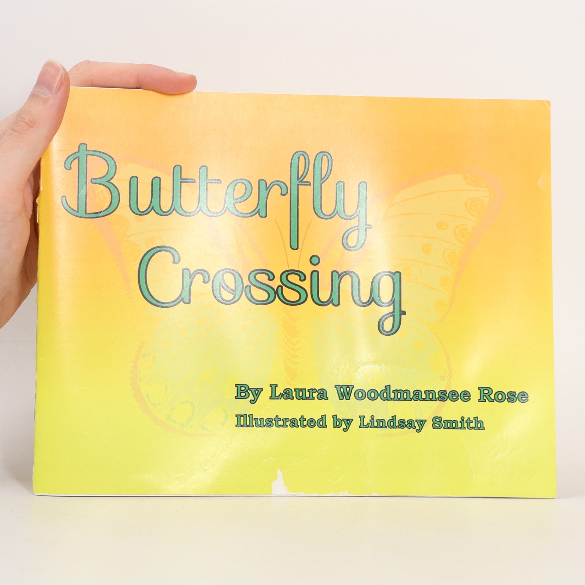 Laura Woodmansee Rose Butterfly Crossing