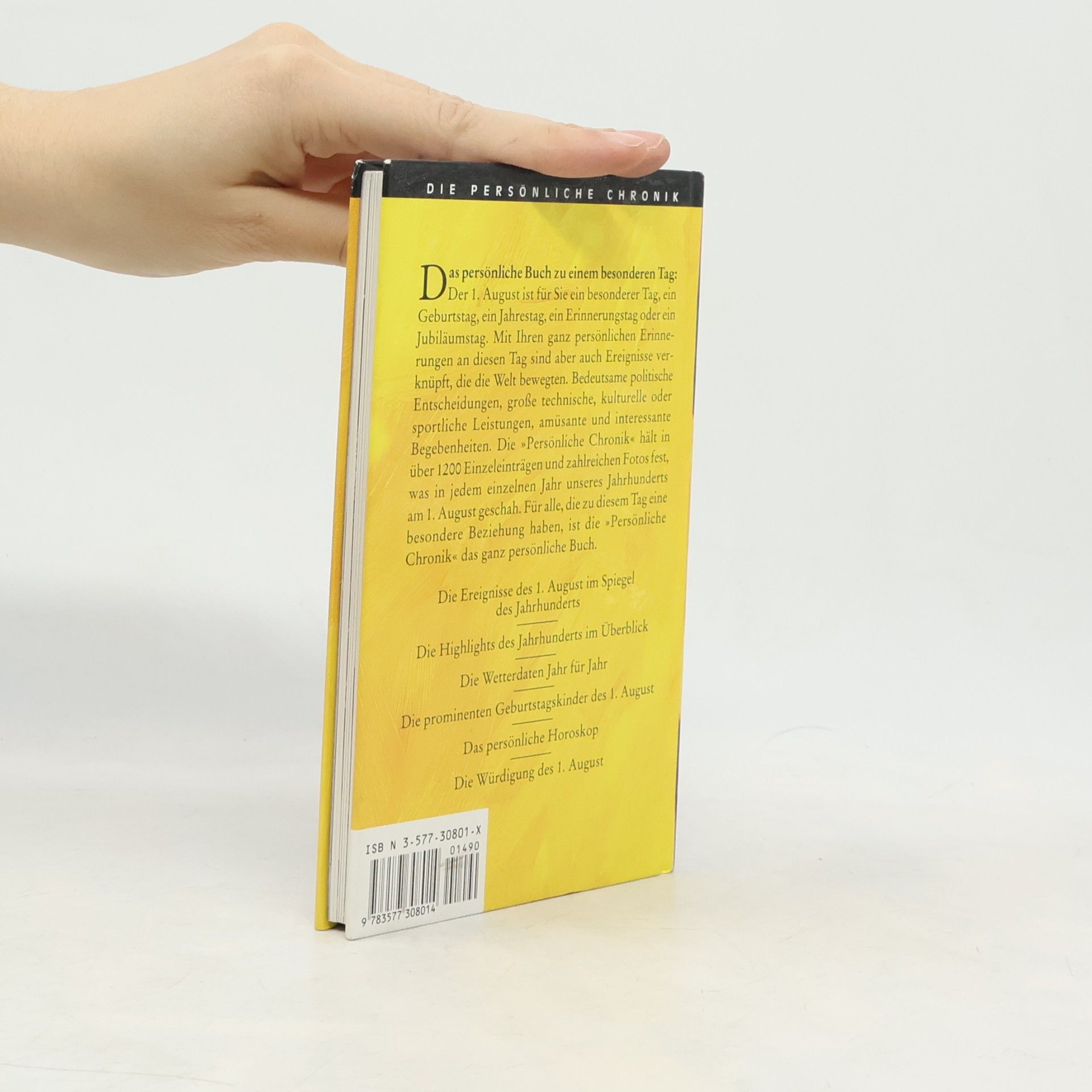 Autorenkollektiv Das Buch vom 1. August