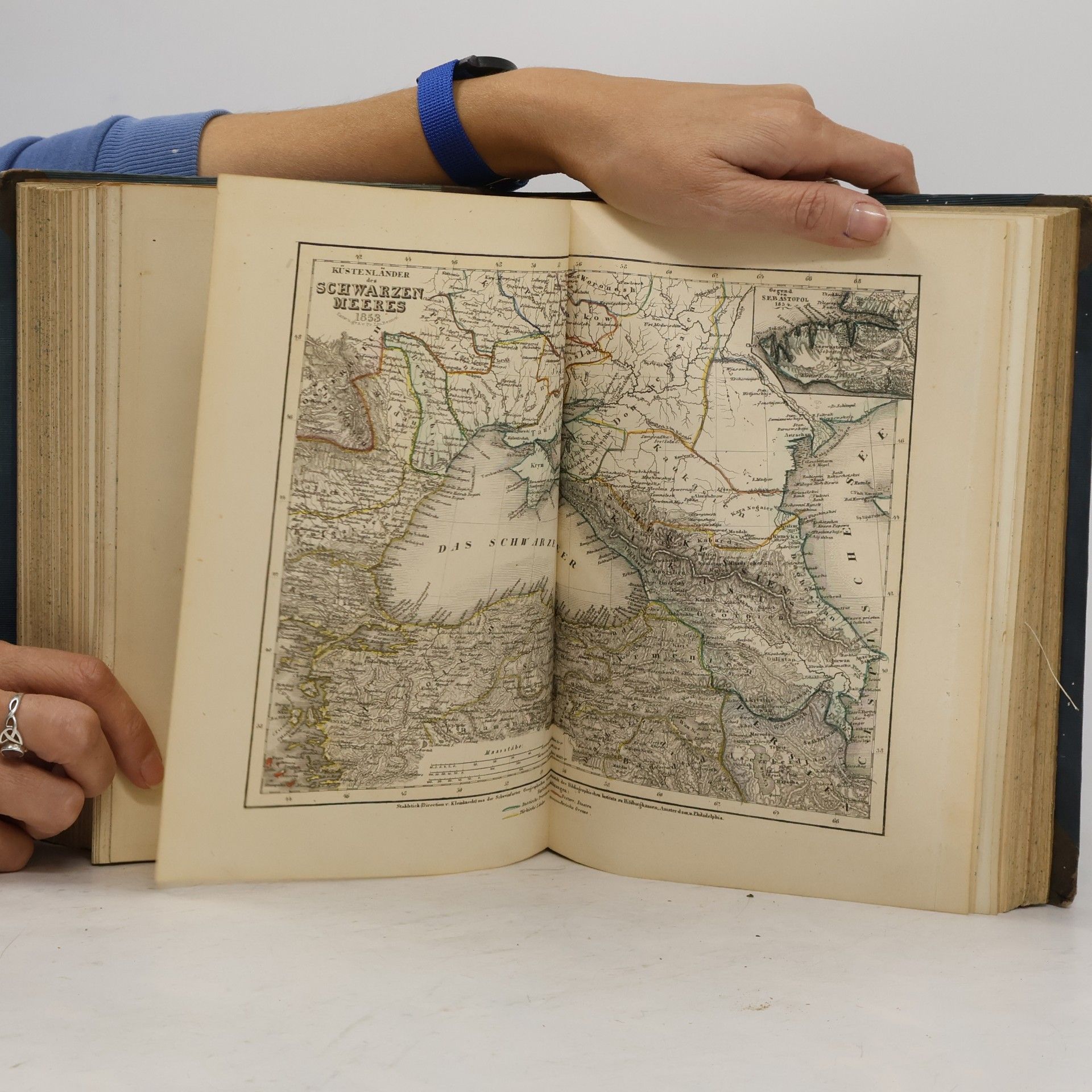 Autorenkollektiv Geog. Atlas zu Meyer's K. Lexikon