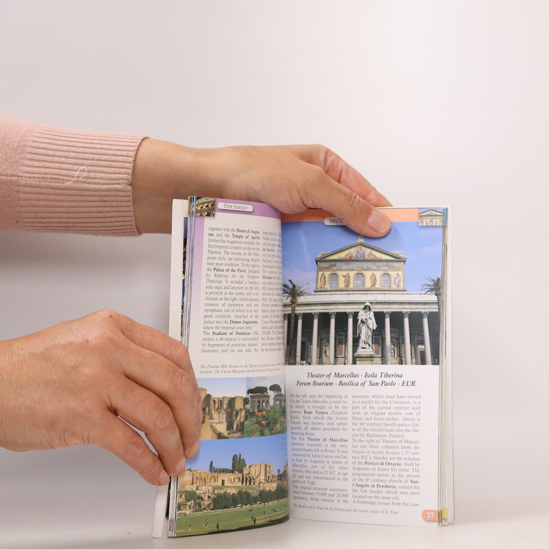 Autores varios Guide of Rome: The eternal city