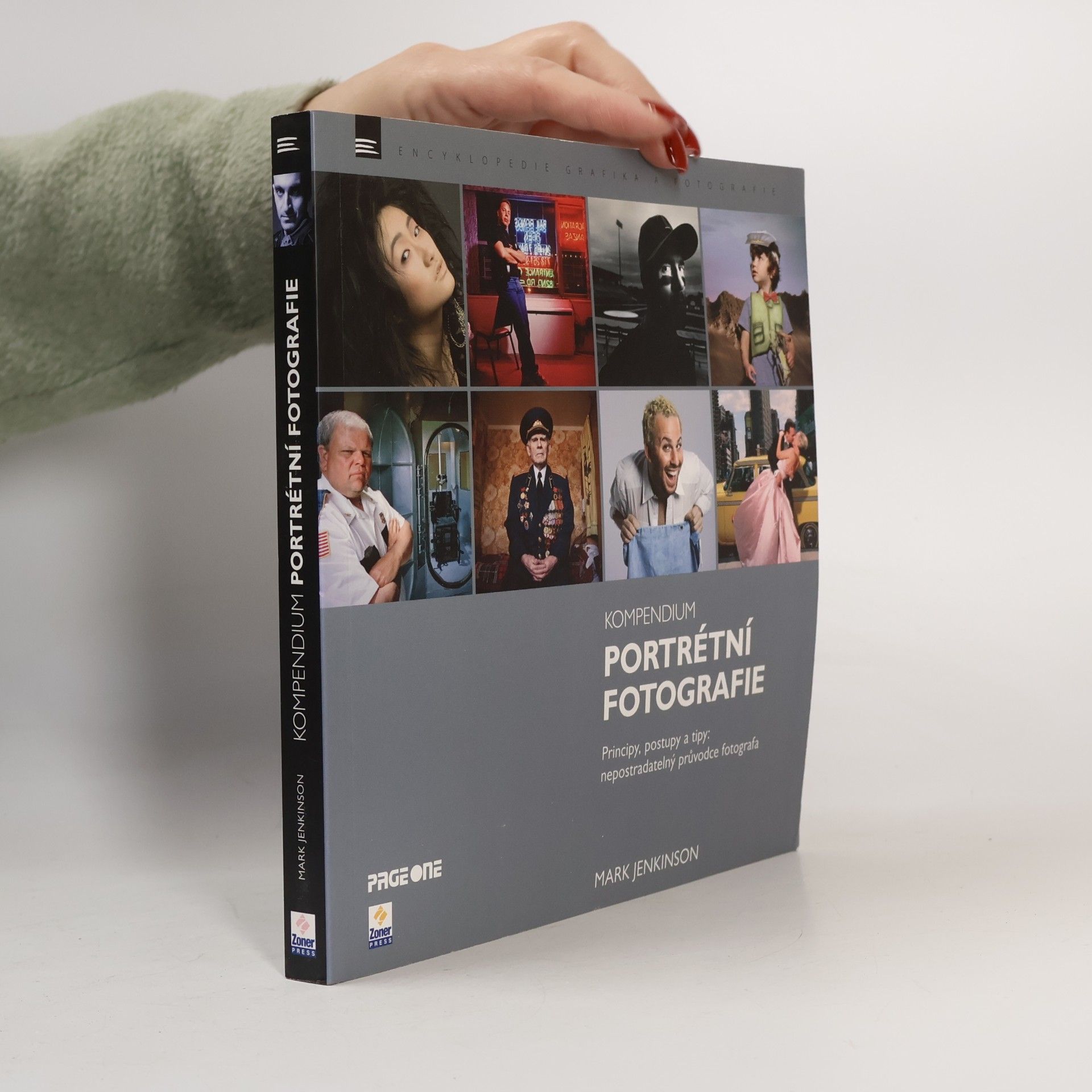 Mark Jenkinson Kompendium portrétní fotografie