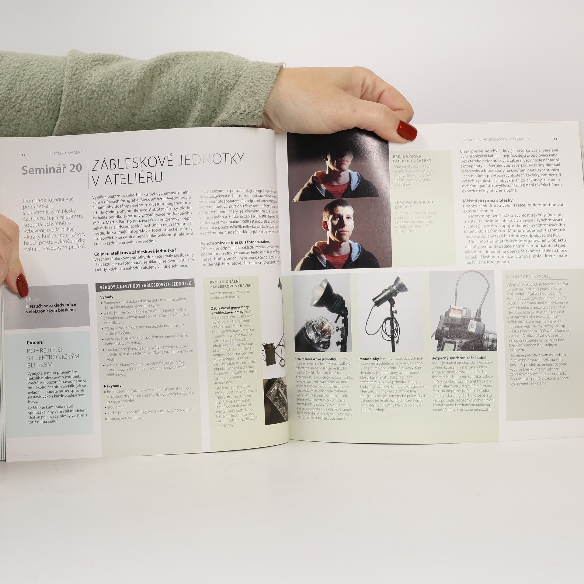Mark Jenkinson Kompendium portrétní fotografie
