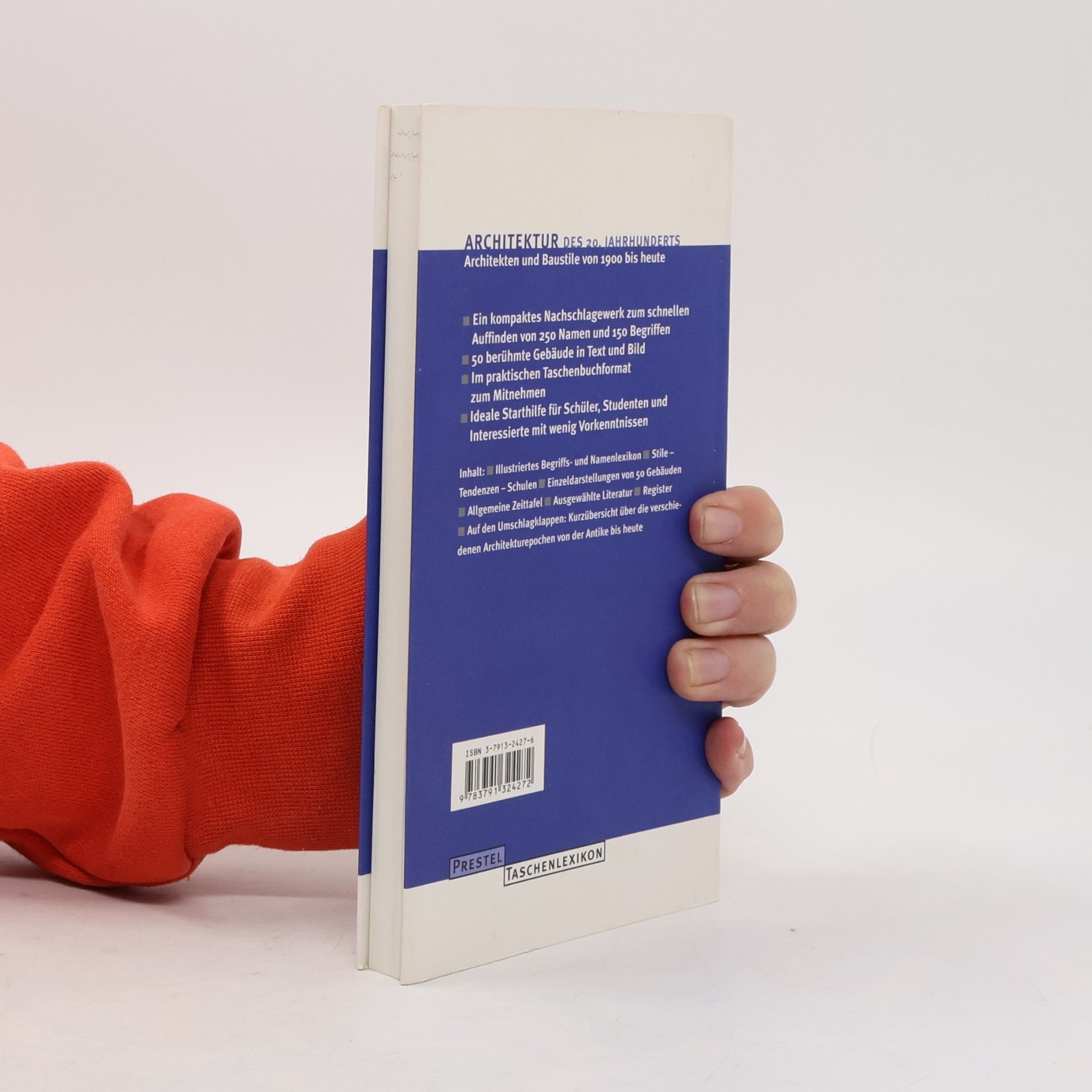 Klaus Richter Prestel-Taschenlexikon Architektur des 20. Jahrhunderts