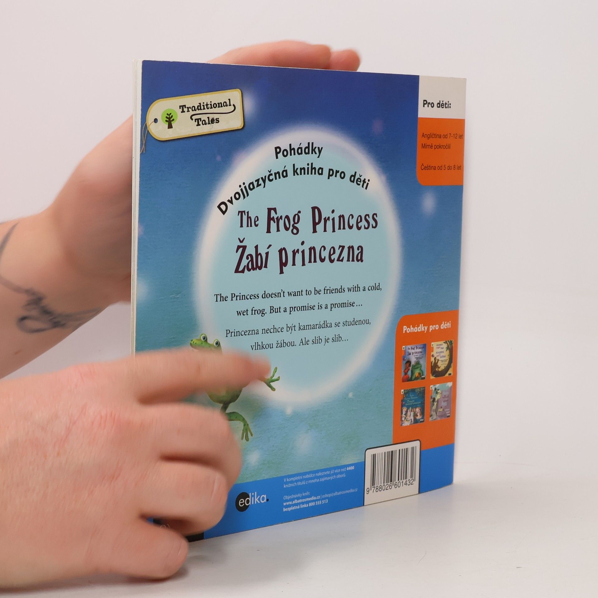 Pippa Goodhart The Frog princess = Žabí princezna