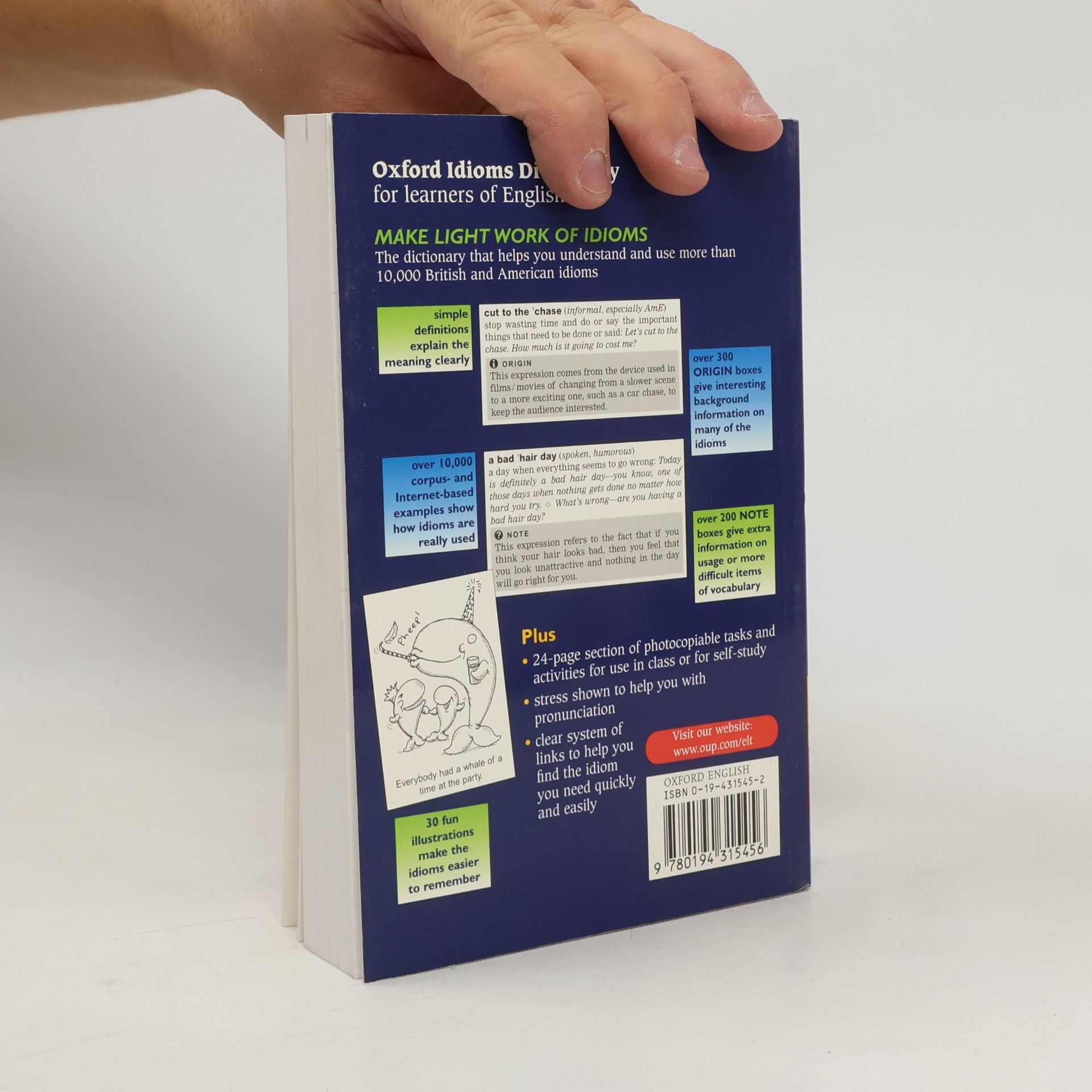Various authors Oxford Idioms Dictionary for Learners of English.