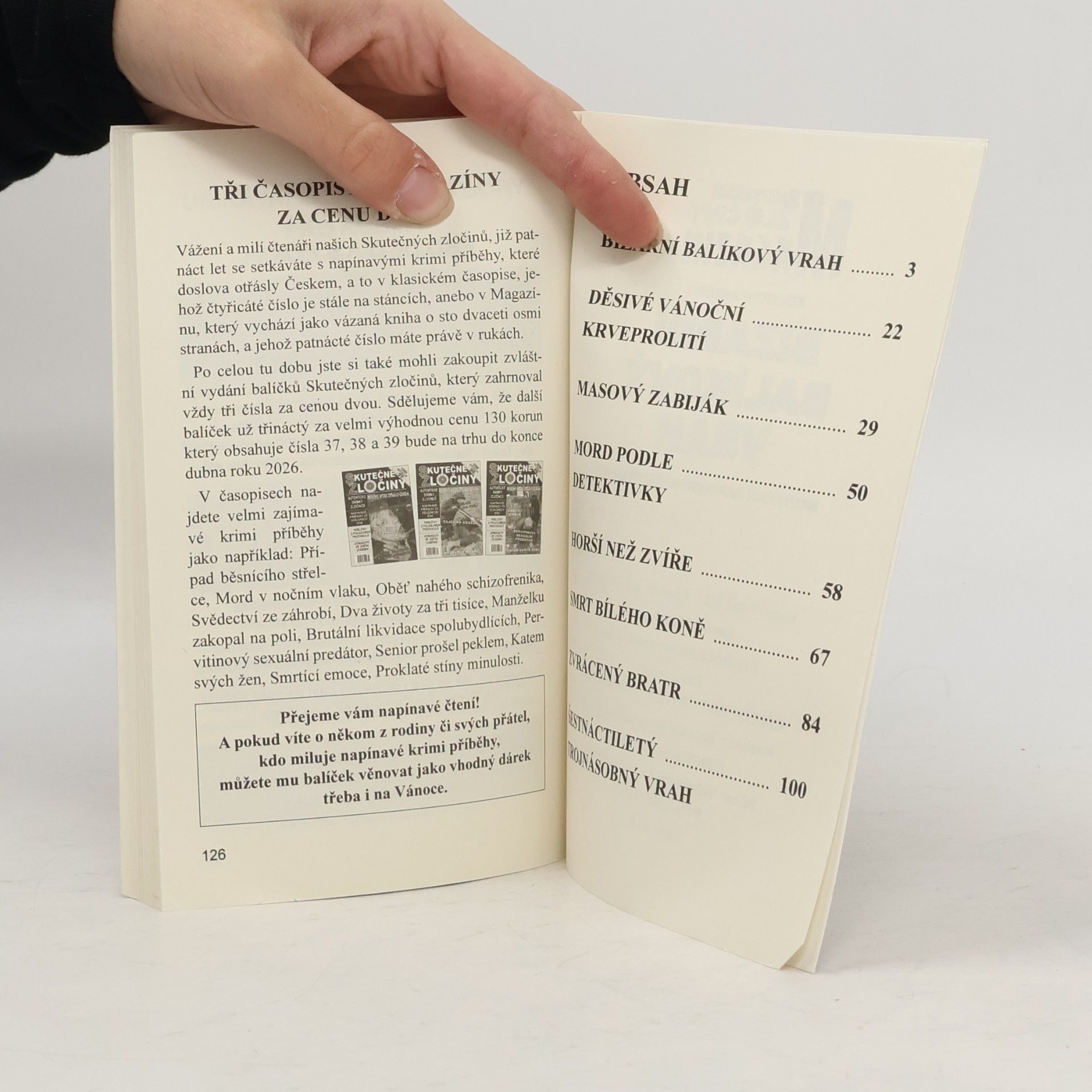Various authors Krimi magazín Skutečné zločiny 15
