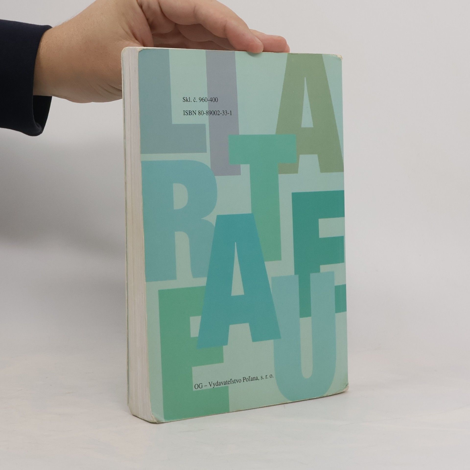 Viliam Obert Literatúra 4 pre 4. ročník gymnázií a stredných škôl
