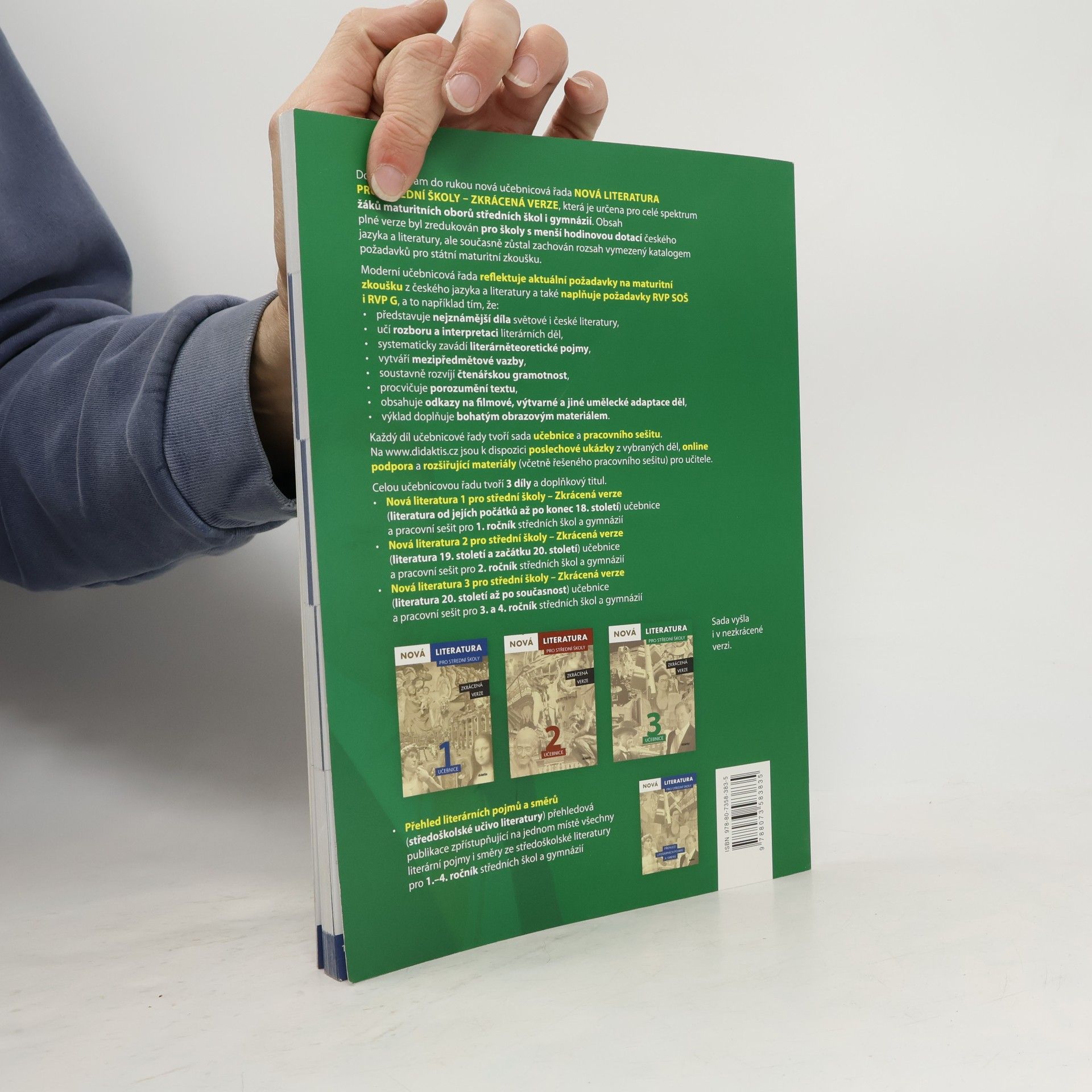 Erik Gilk Nová literatura 3 pro střední školy. Zkrácená verze