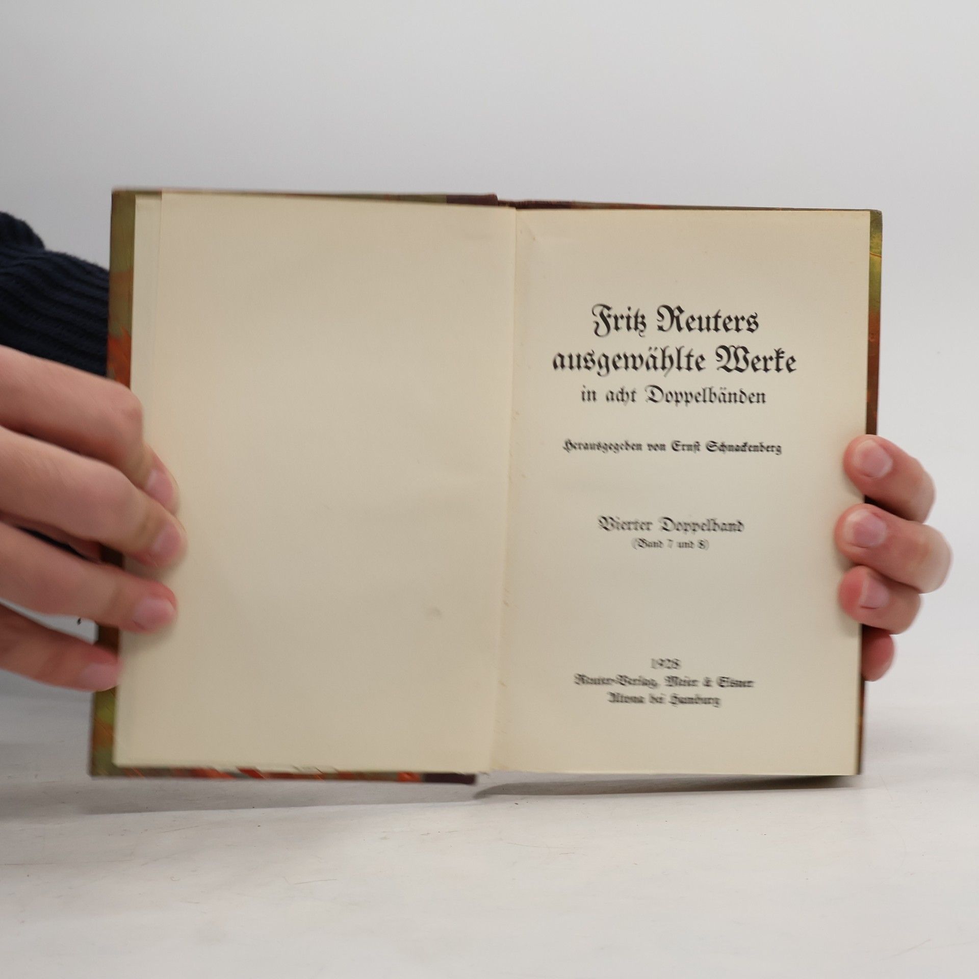 Fritz Reuter Ut mine Festungstid