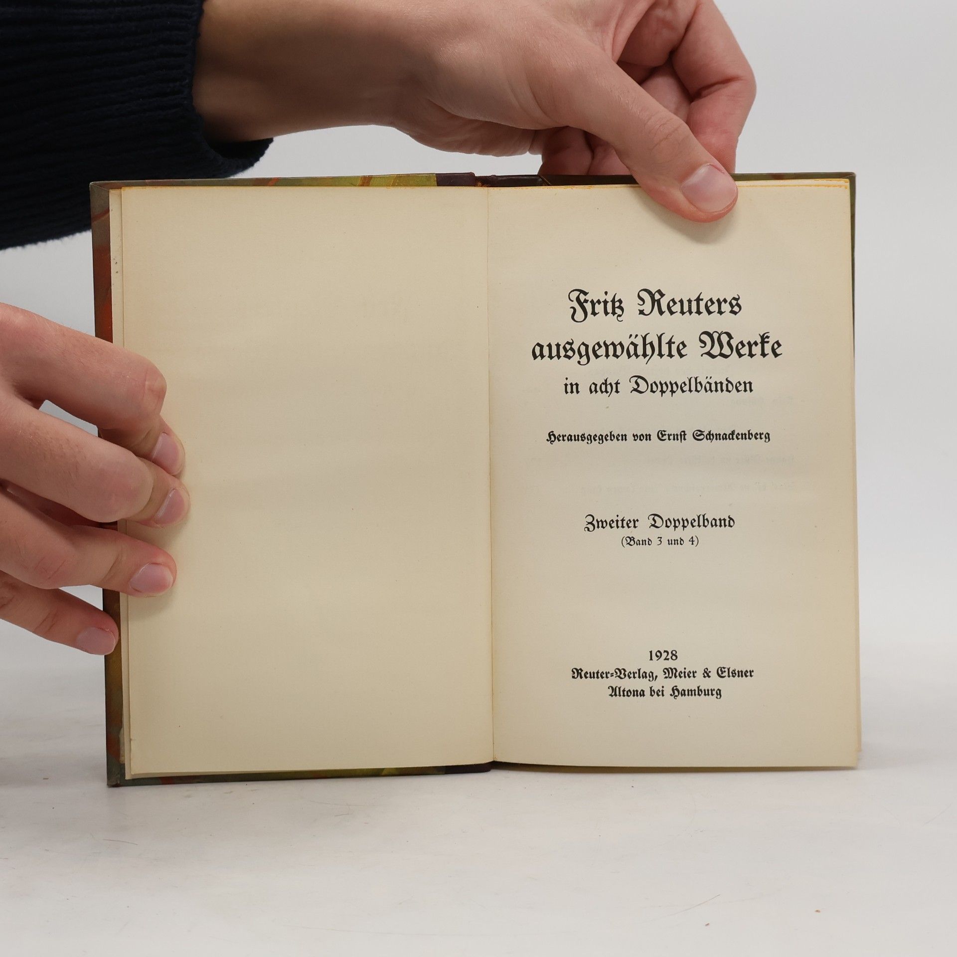 Fritz Reuter Fritz Reuters ausgewählte Werke Band 2