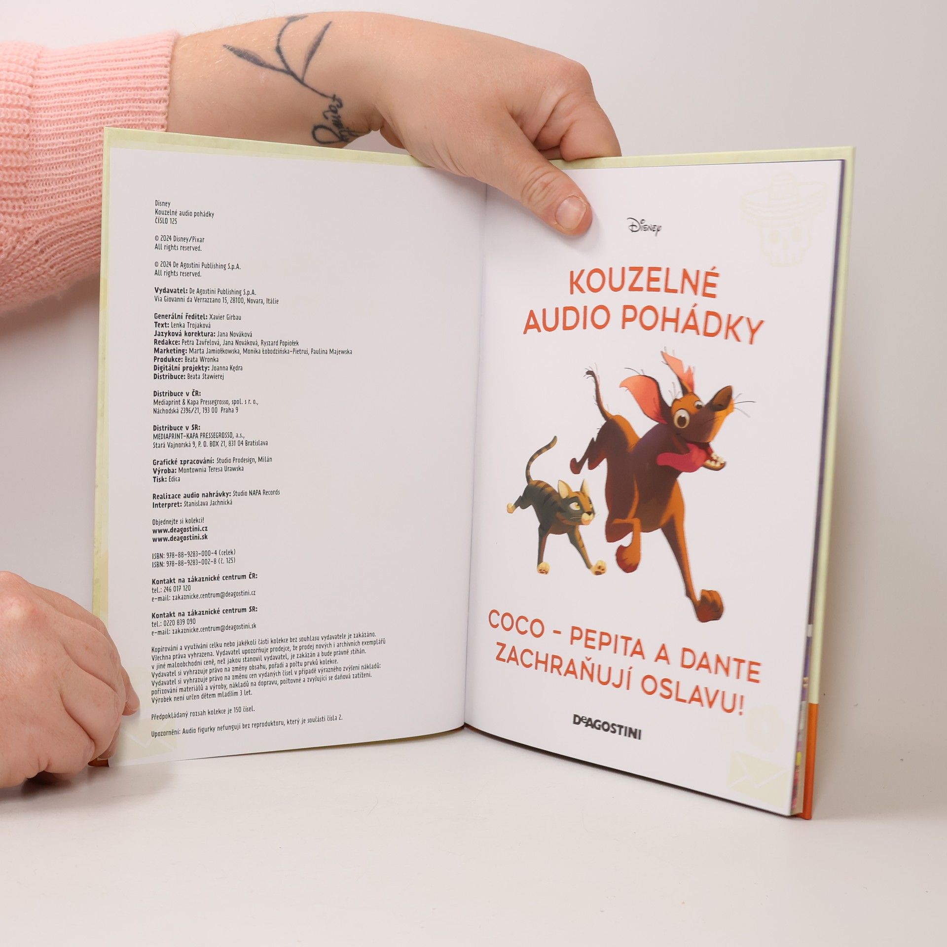 Kolektív autorov Kouzelné audio pohádky 125. Coco. Pepita a Dante zachraňují oslavu!