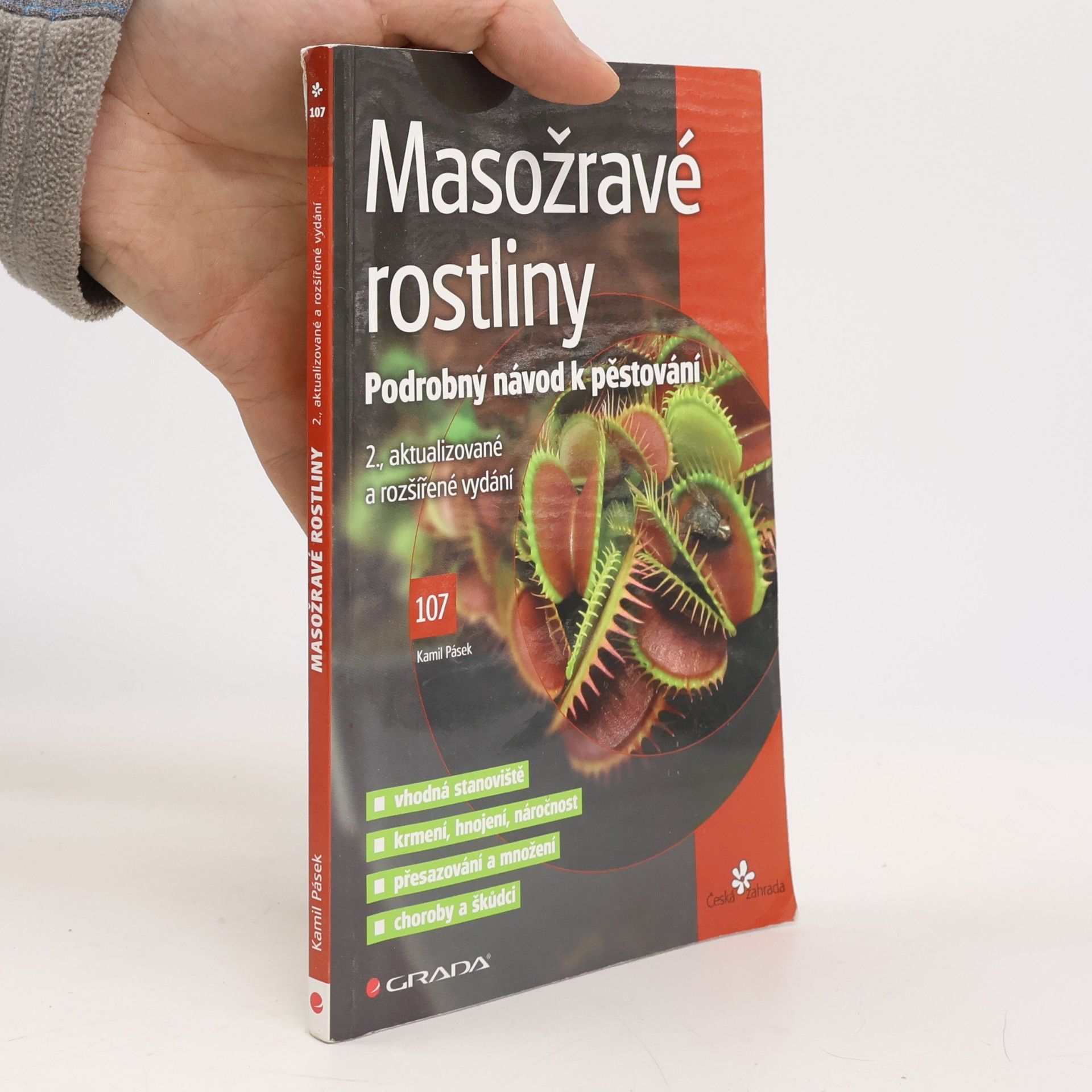Kamil Pásek Masožravé rostliny