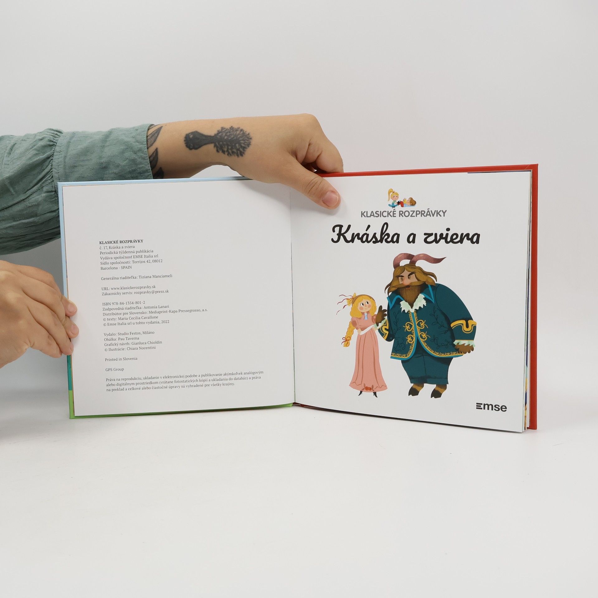 Kolektív autorov Klasické rozprávky 17. Kráska a zviera
