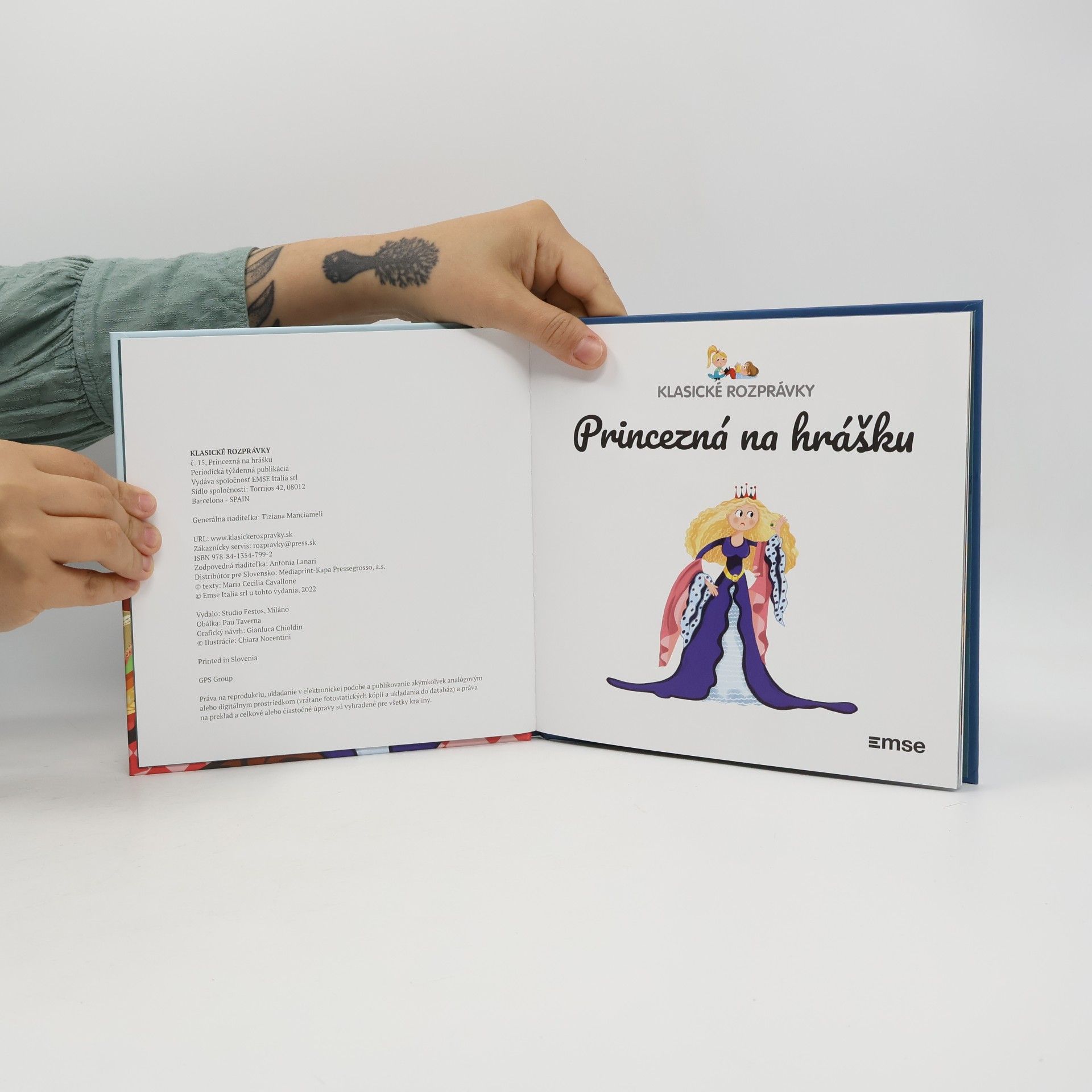 Various authors Klasické rozprávky 15. Princezná na hrášku