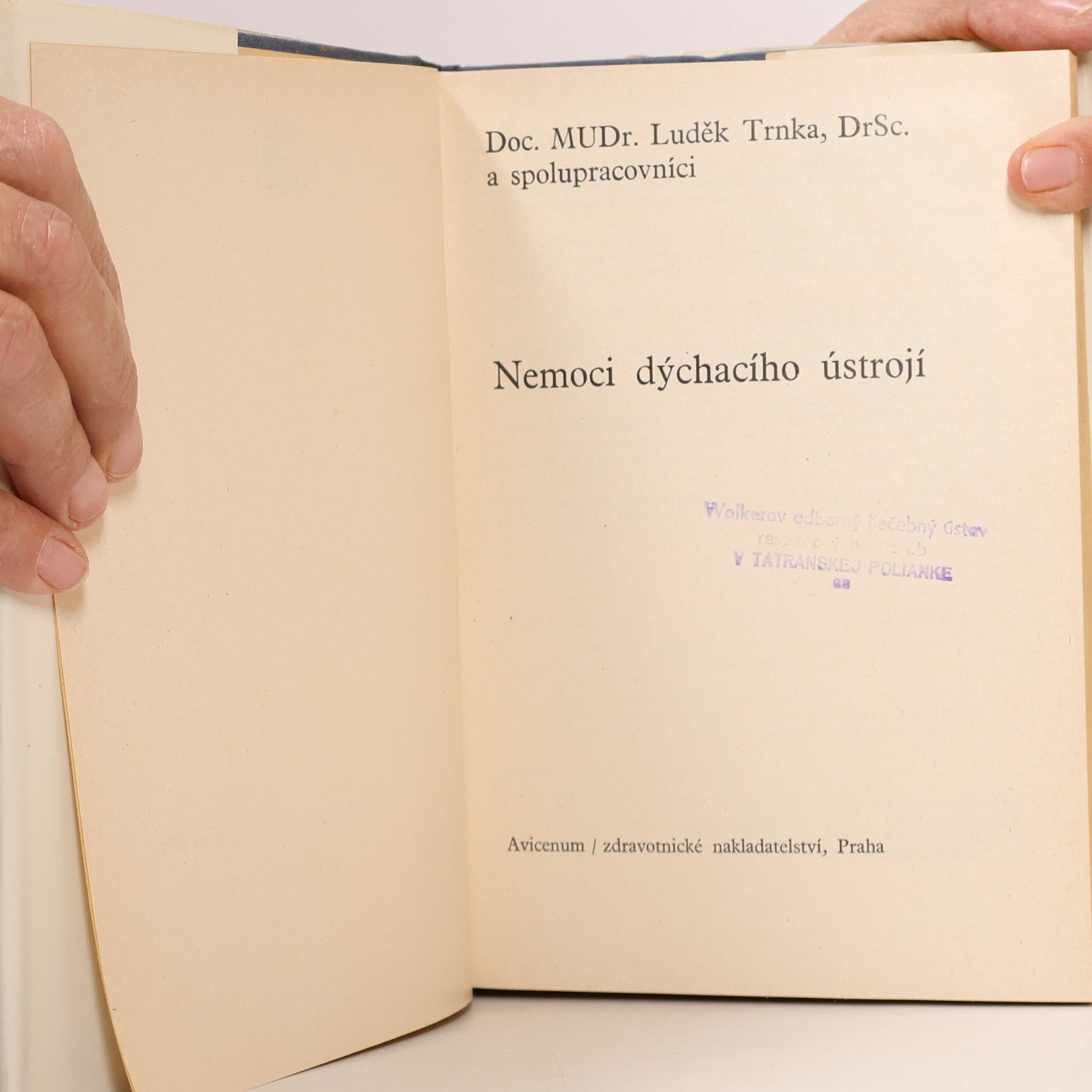 Luděk Trnka Nemoci dýchacího ústrojí