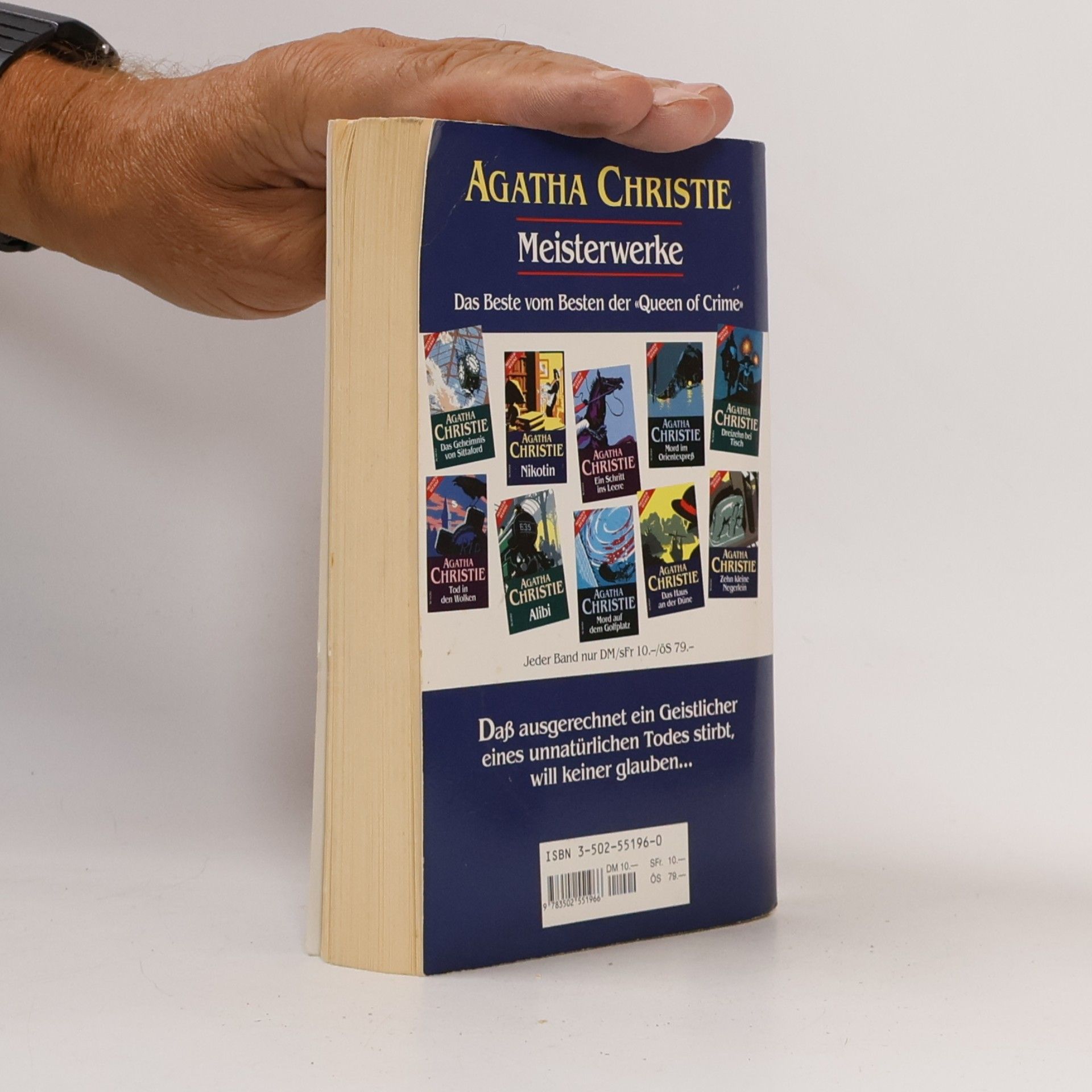 Agatha Christie Nikotin.