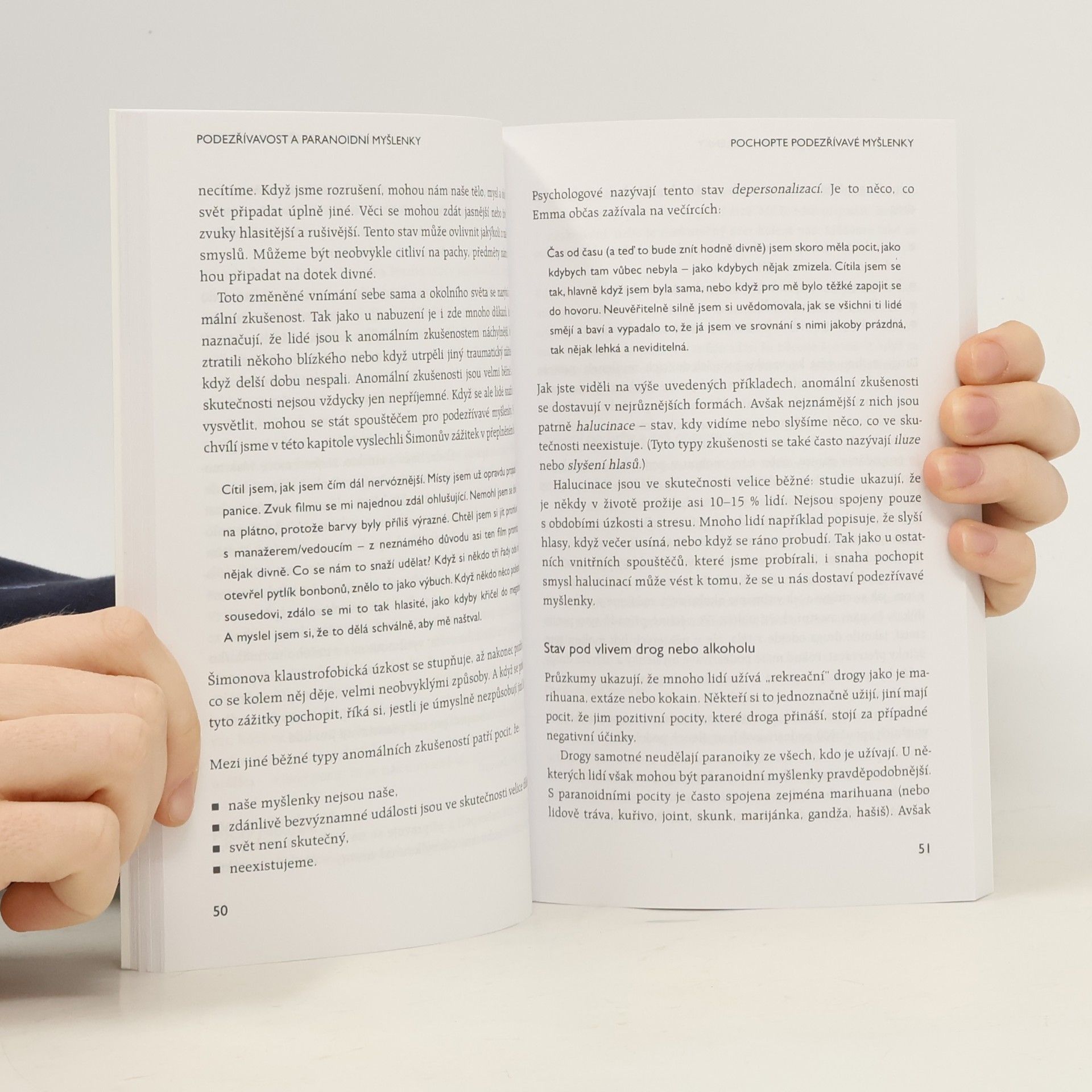 Daniel E. Freeman Podezřívavost a paranoidní myšlenky