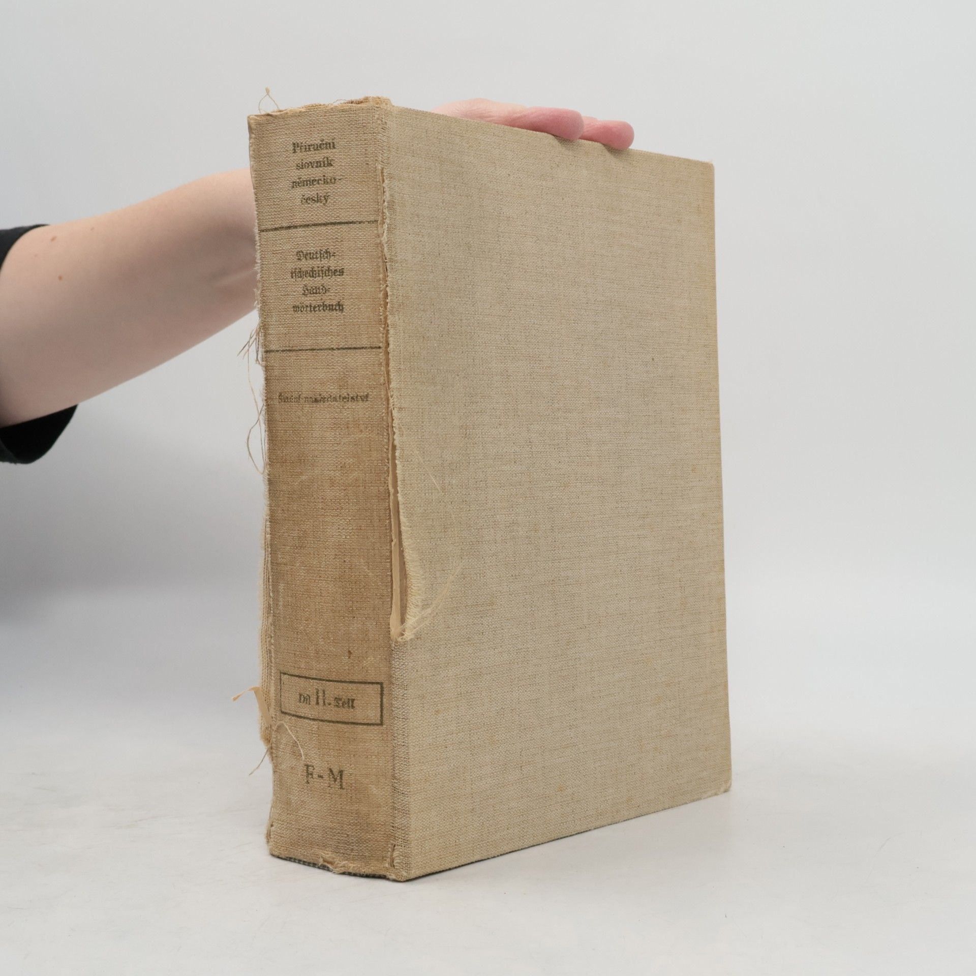 Auteurscollectief Příruční slovník německo-český. Deutsch-tschechisches Handwörterbuch II. F-M