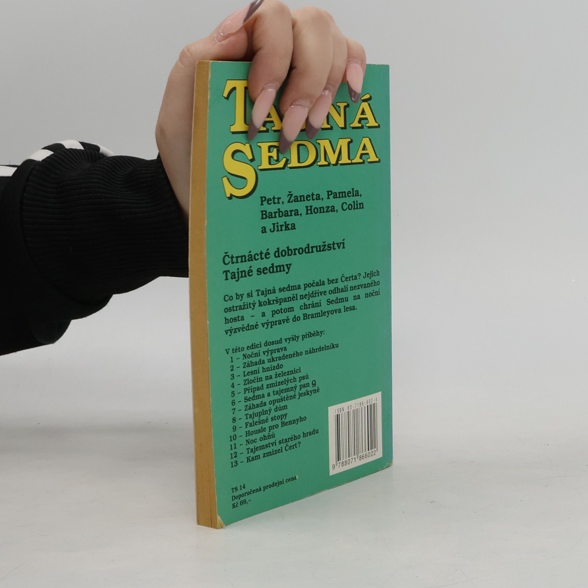 Enid Blyton Tajná sedma. Záhada ukradených medailí