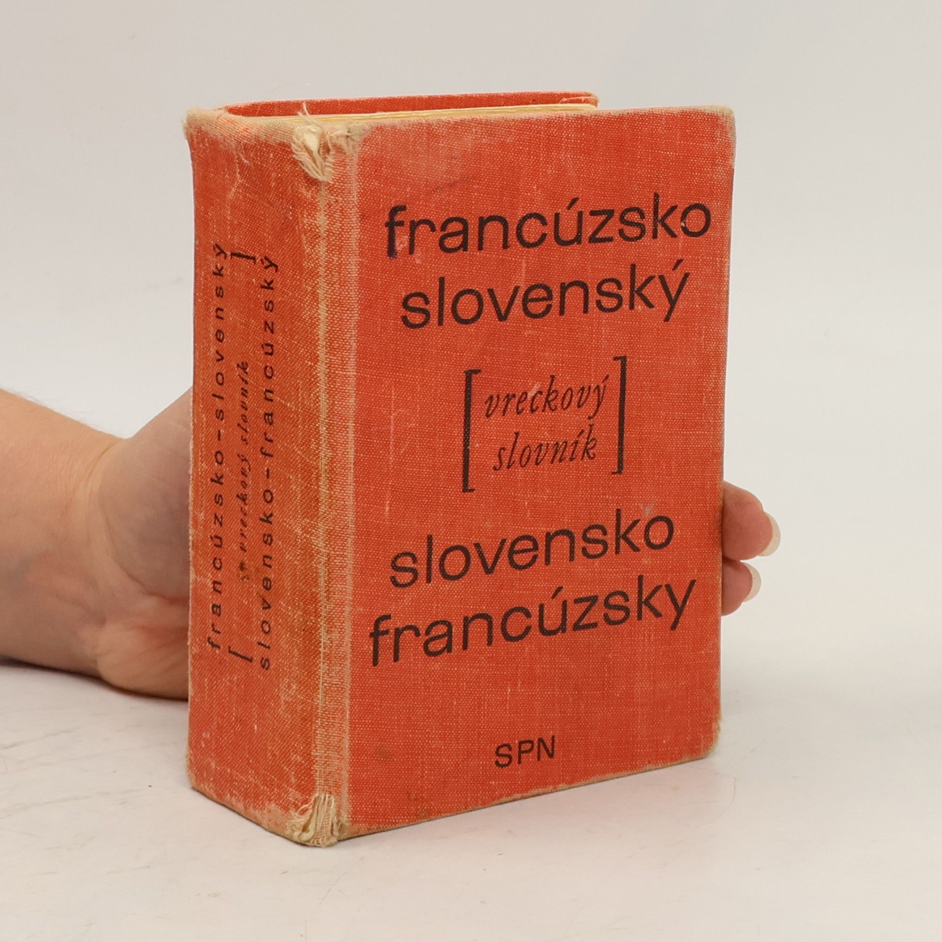 Vladimír Smolák Francúzsko-slovenský, slovensko-francúzsky vreckový slovník