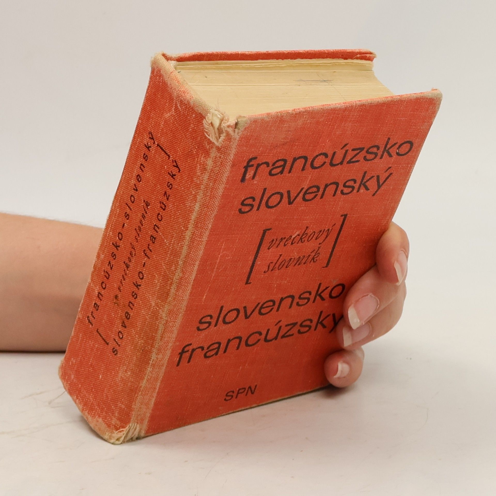 Vladimír Smolák Francúzsko-slovenský, slovensko-francúzsky vreckový slovník