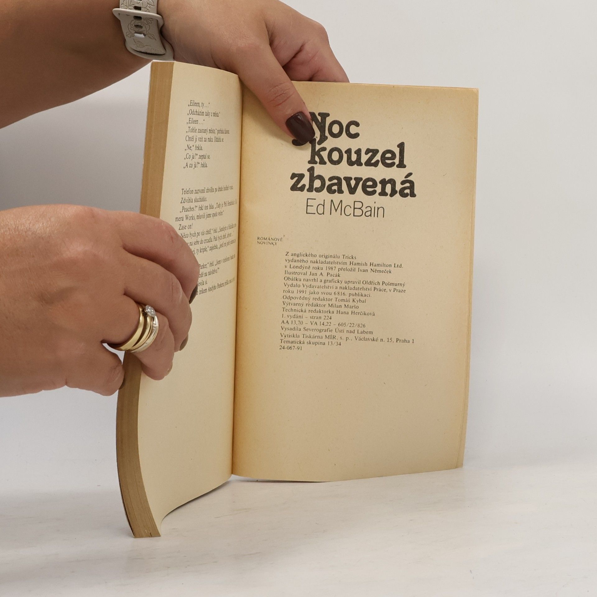 Ed McBain Noc kouzel zbavená