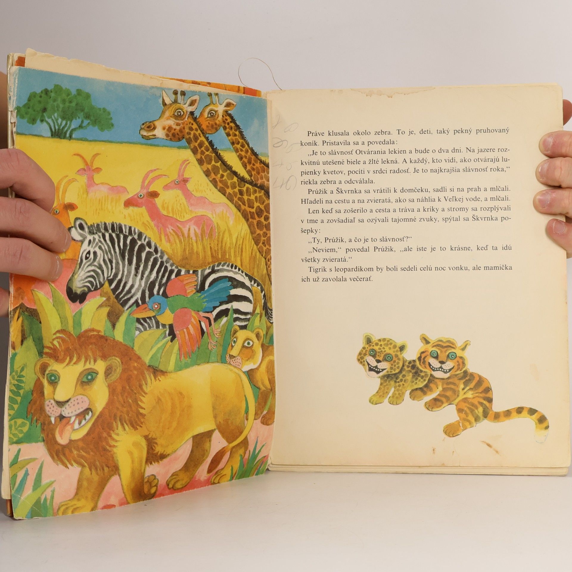 Božena Lenčová Príhody tigríka Prúžika a leopardíka Škvrnku