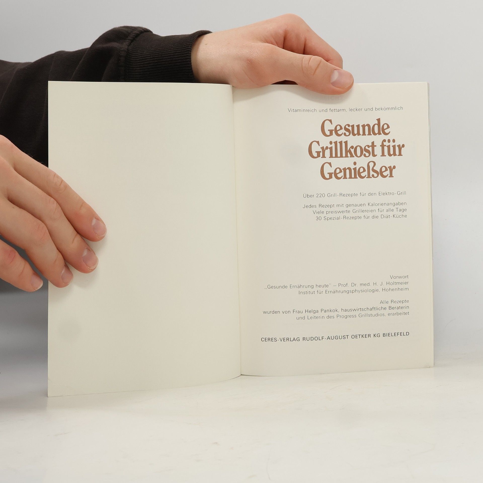 Autorenkollektiv Gesunde Grillkost für Genießer