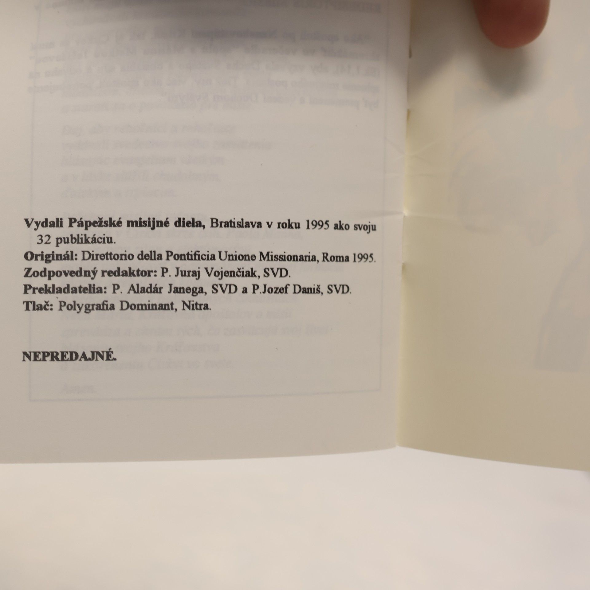 Aladár Janega Zjednotení hlásať Krista všetkým národom