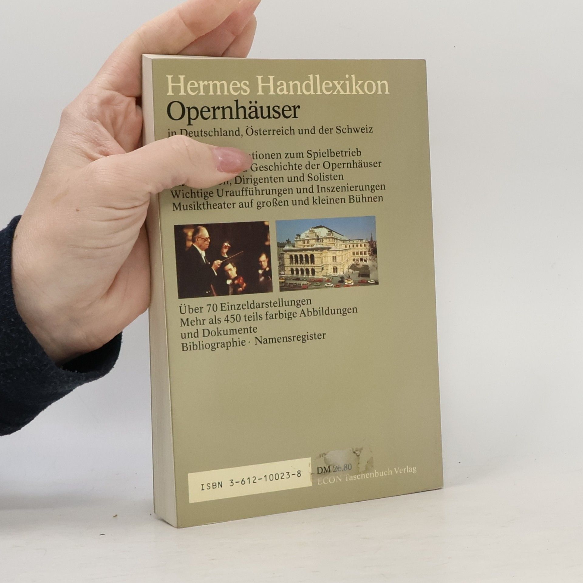 Dieter Zöchling Opernhäuser