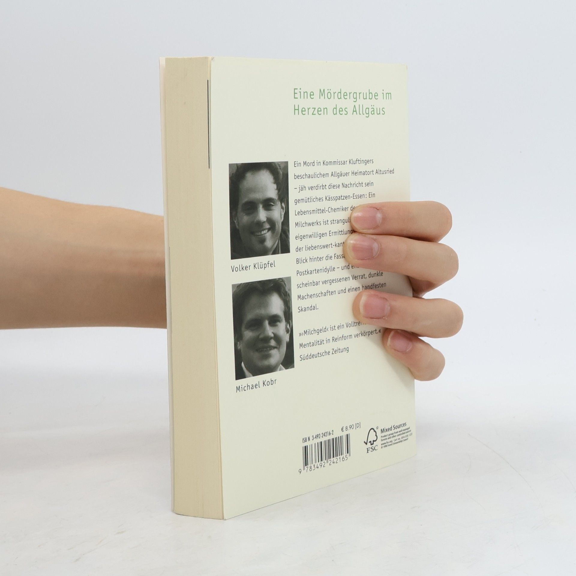 Volker Klüpfel Milchgeld