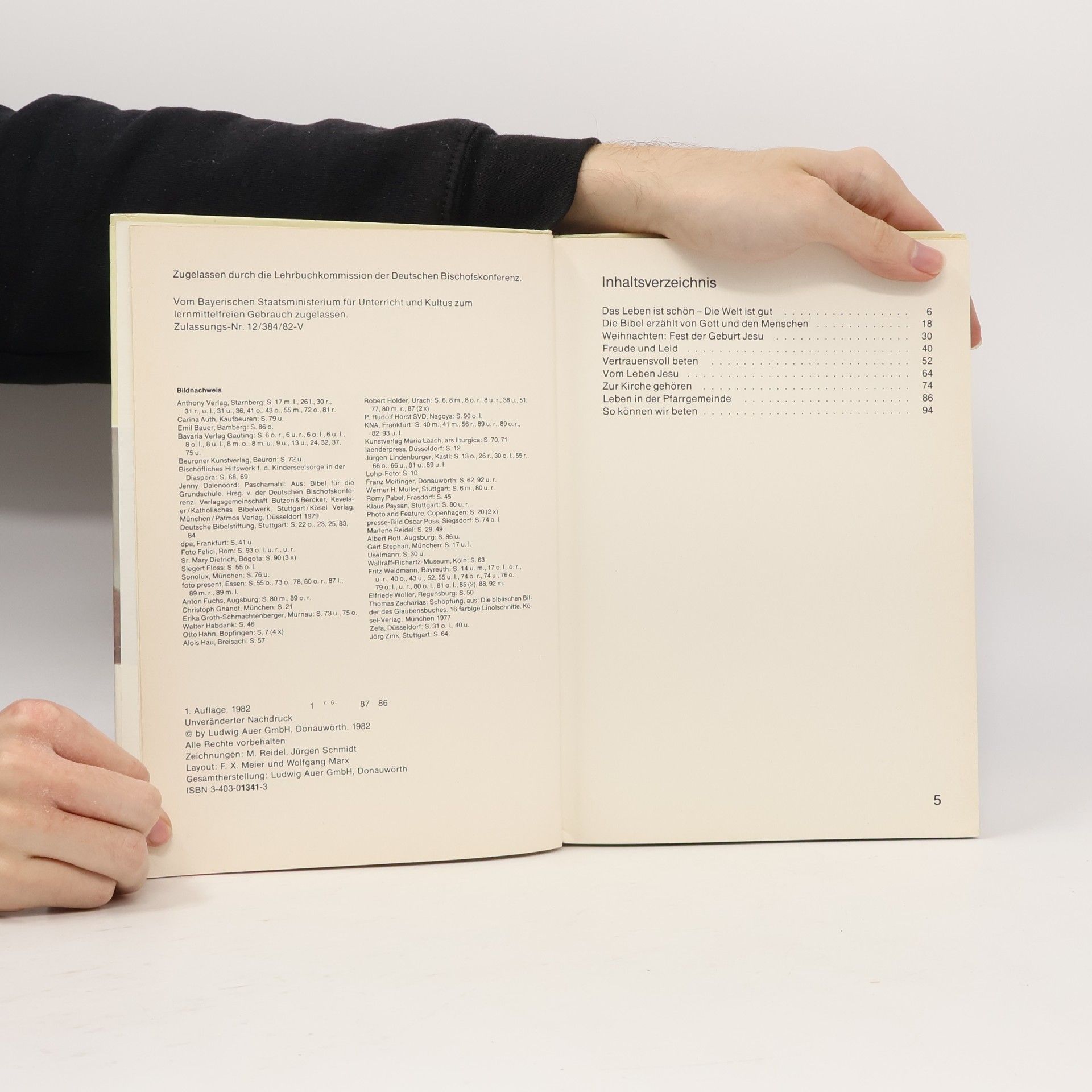 Fritz Weidmann Religionsbuch für die Grundschule