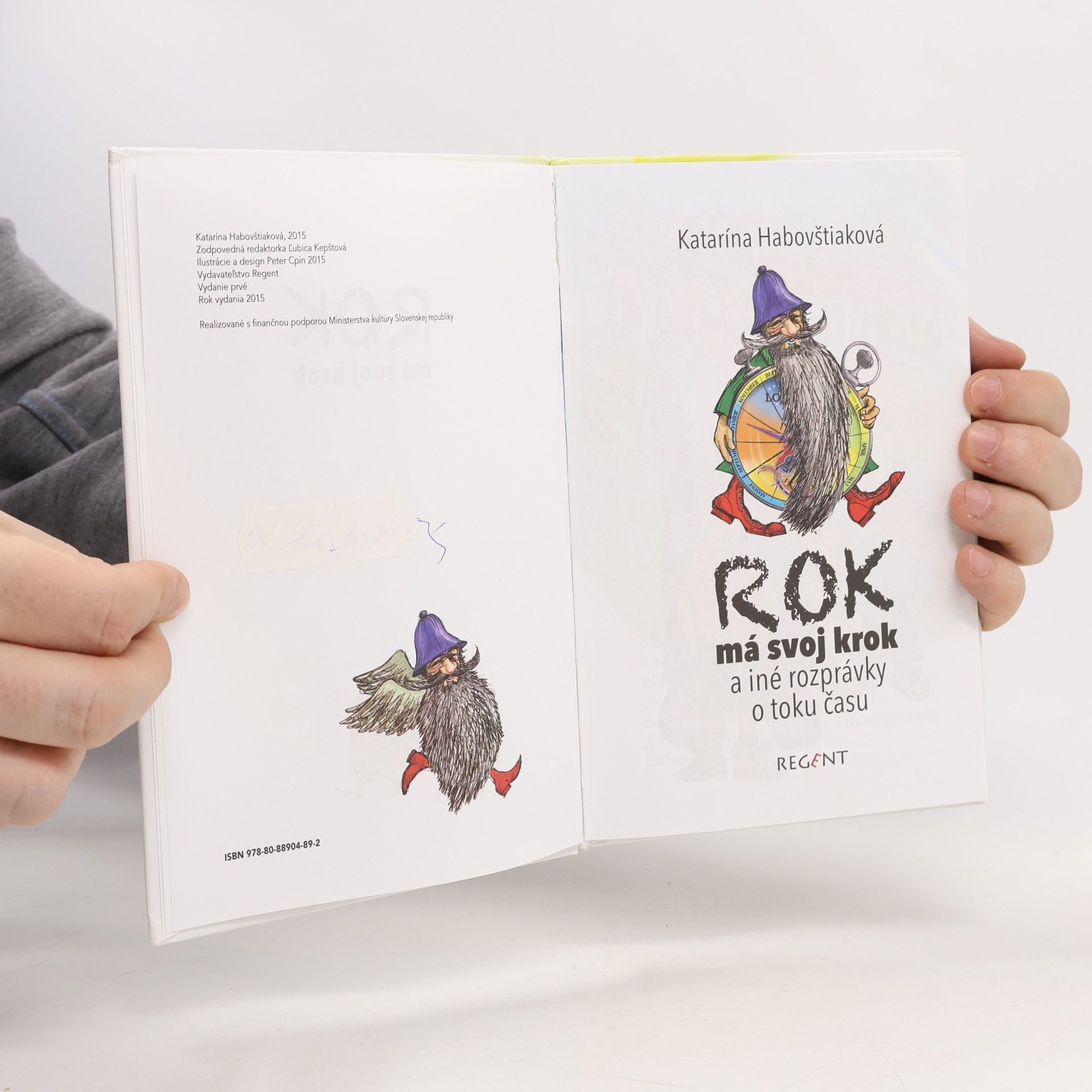 Katarína Habovštiaková Rok má svoj krok a iné rozprávky o toku času