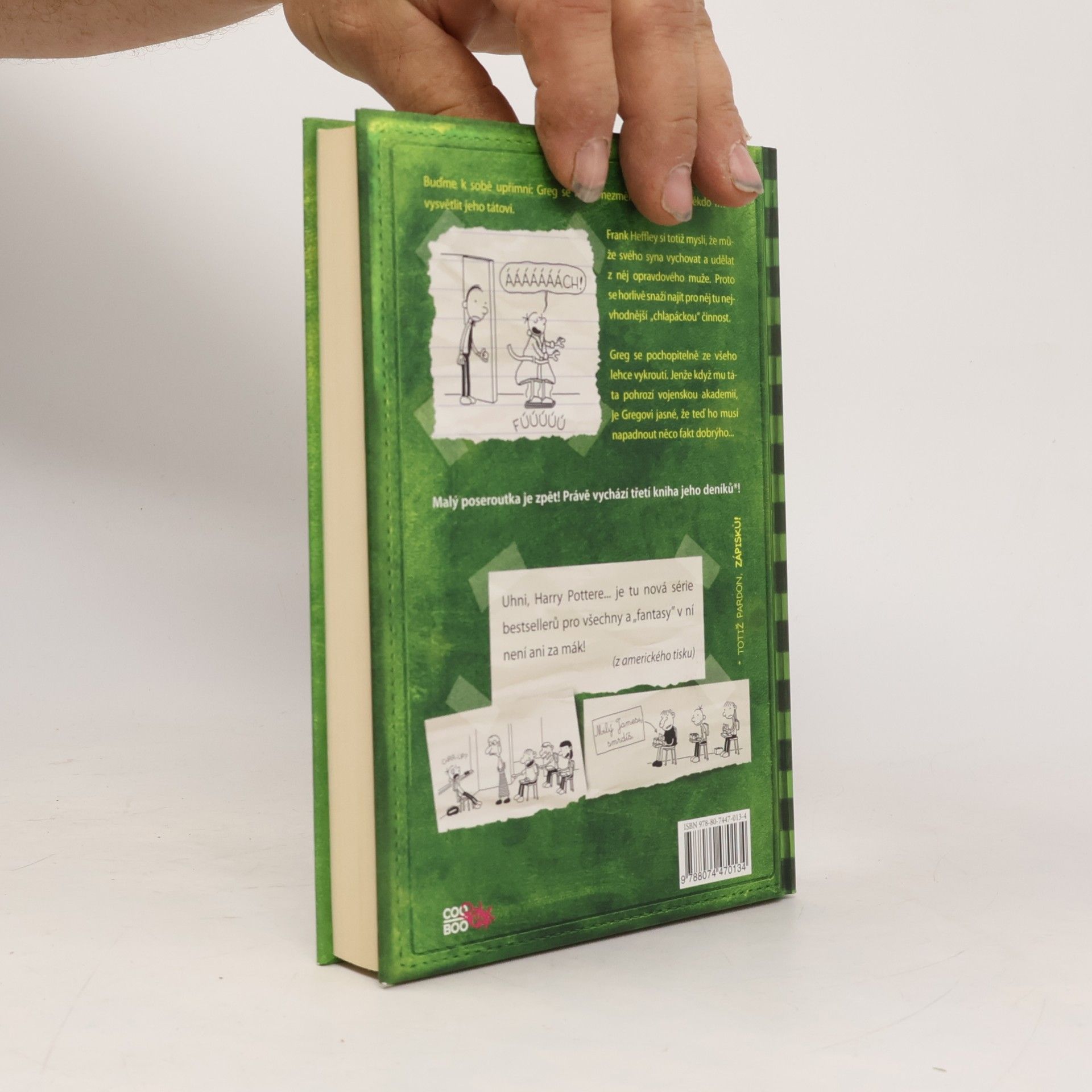 Jeff Kinney Deník malého poseroutky 3. Poslední kapka