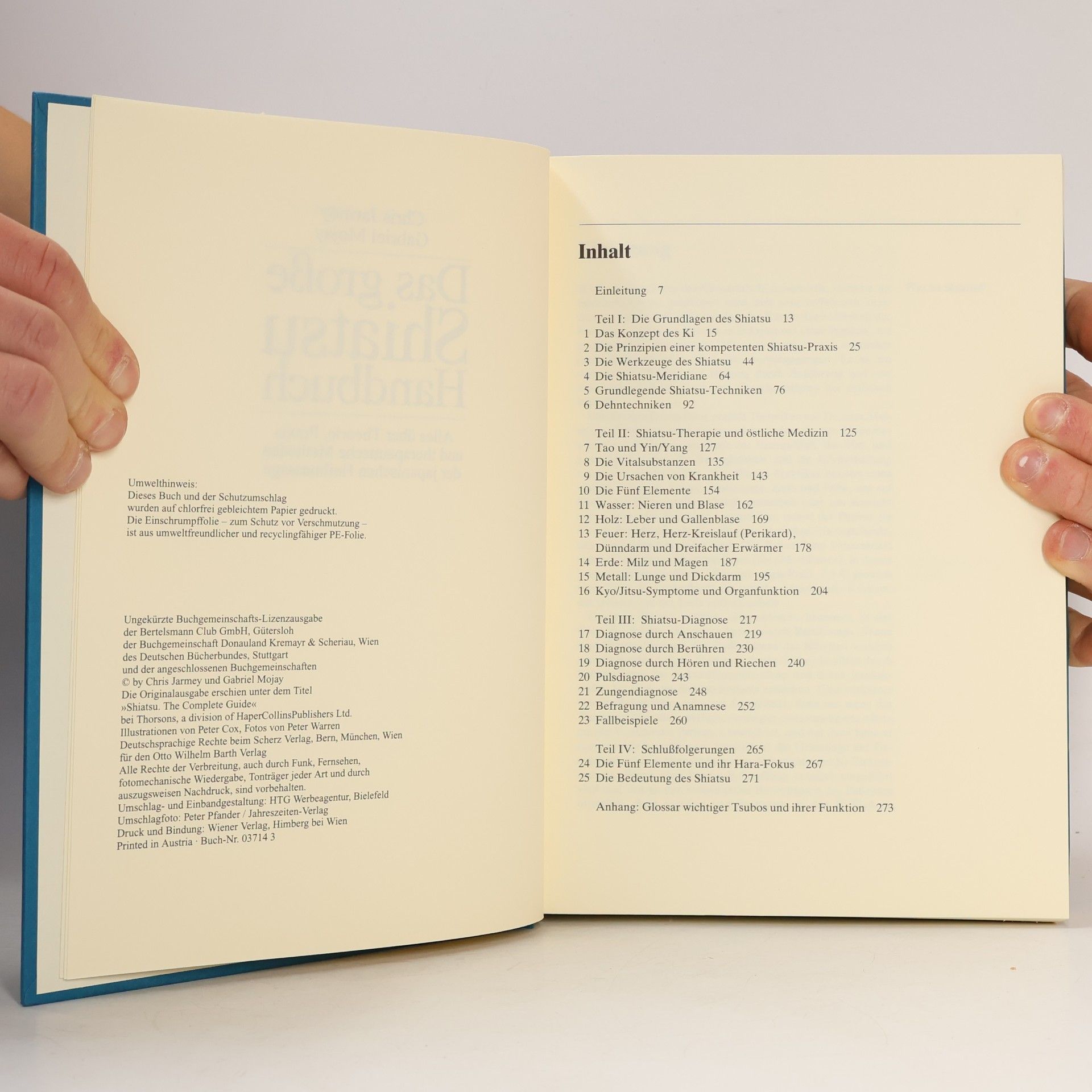 Chris Jarmey Das grosse Shiatsu Handbuch