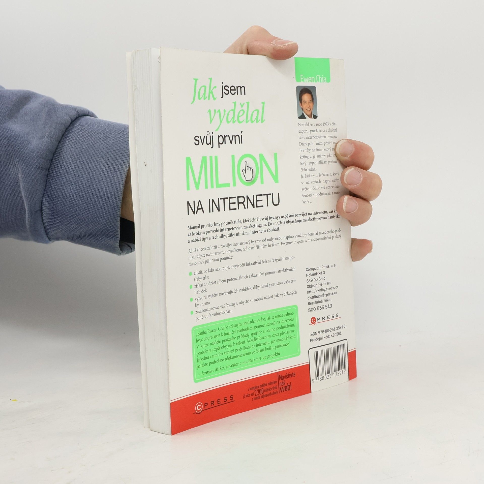 Ewen Chia Jak jsem vydělal svůj první milion na internetu