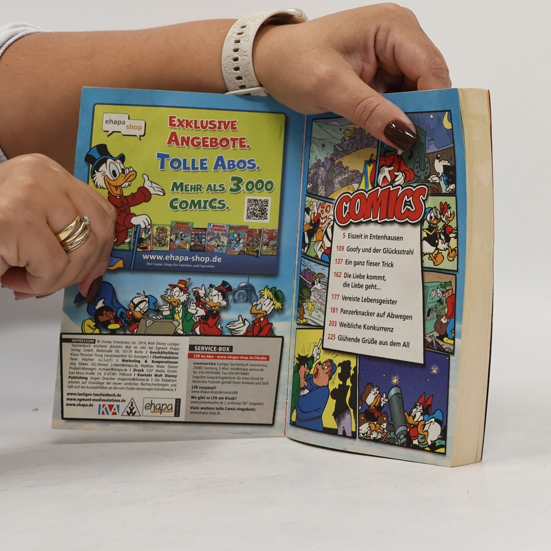 Walt Disney Lustiges Taschenbuch 451. Eiszeit in Entenhausen