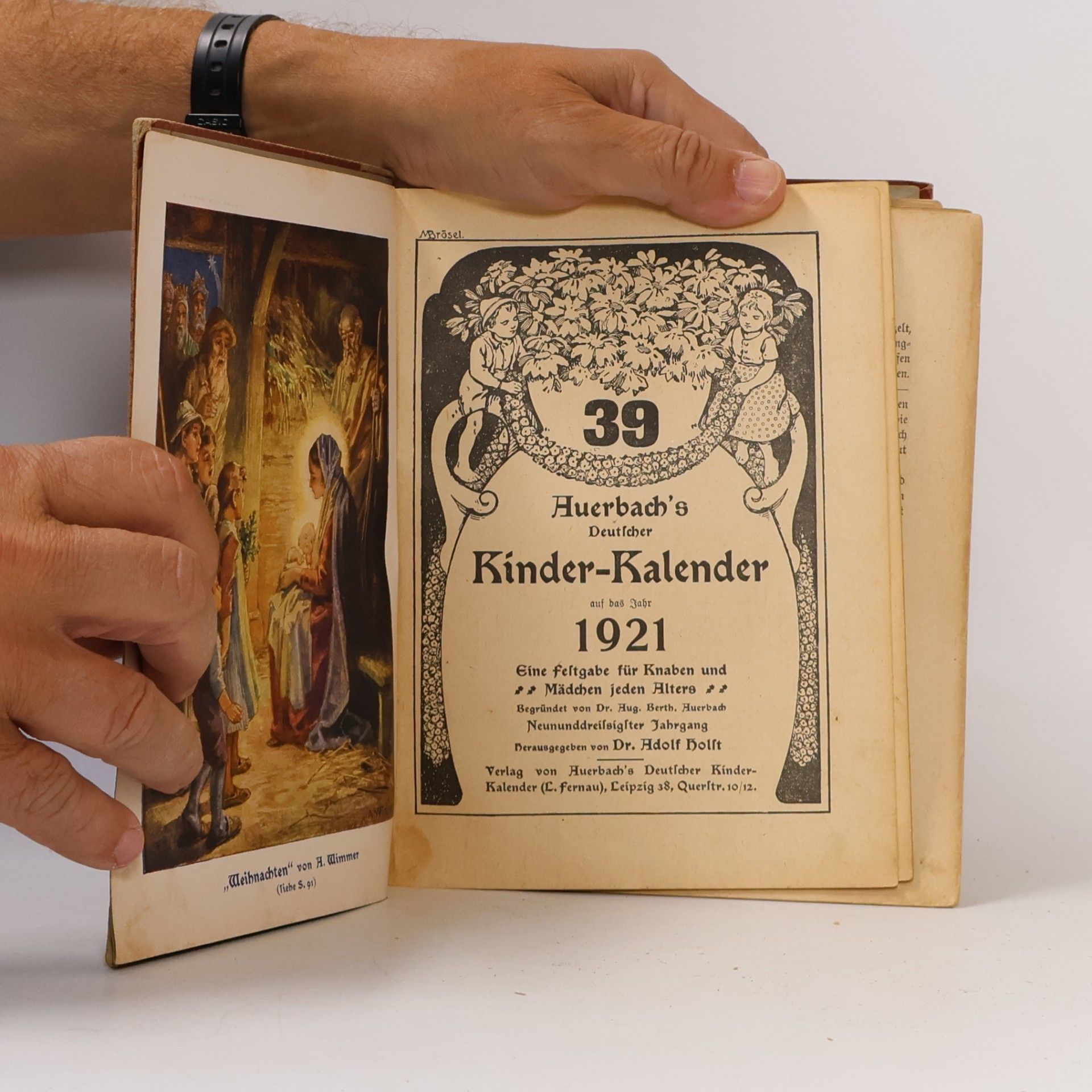 Berthold Auerbach Auerbach's Deutscher Kinder-Kalender