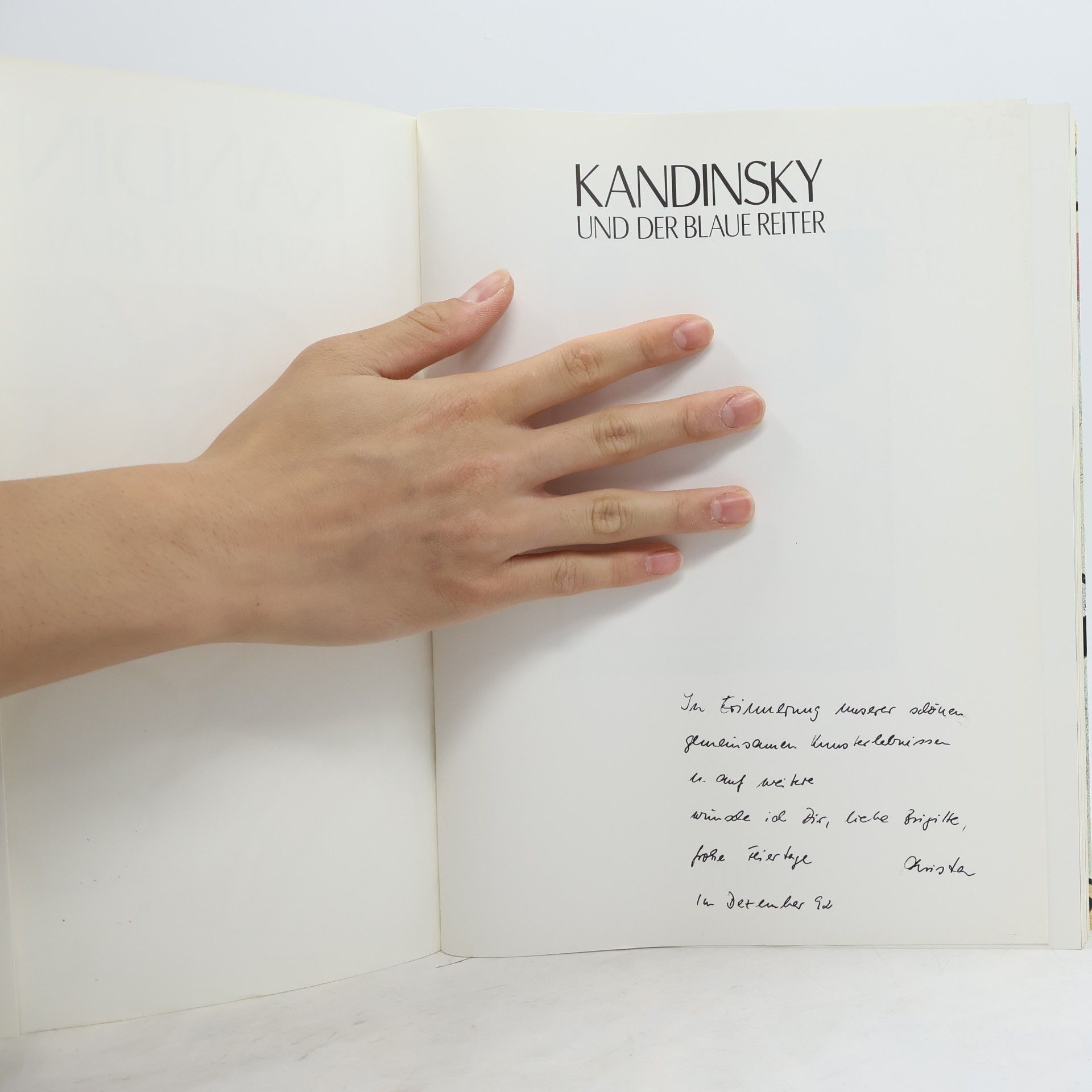 Annette Vezin Kandinsky und der Blaue Reiter