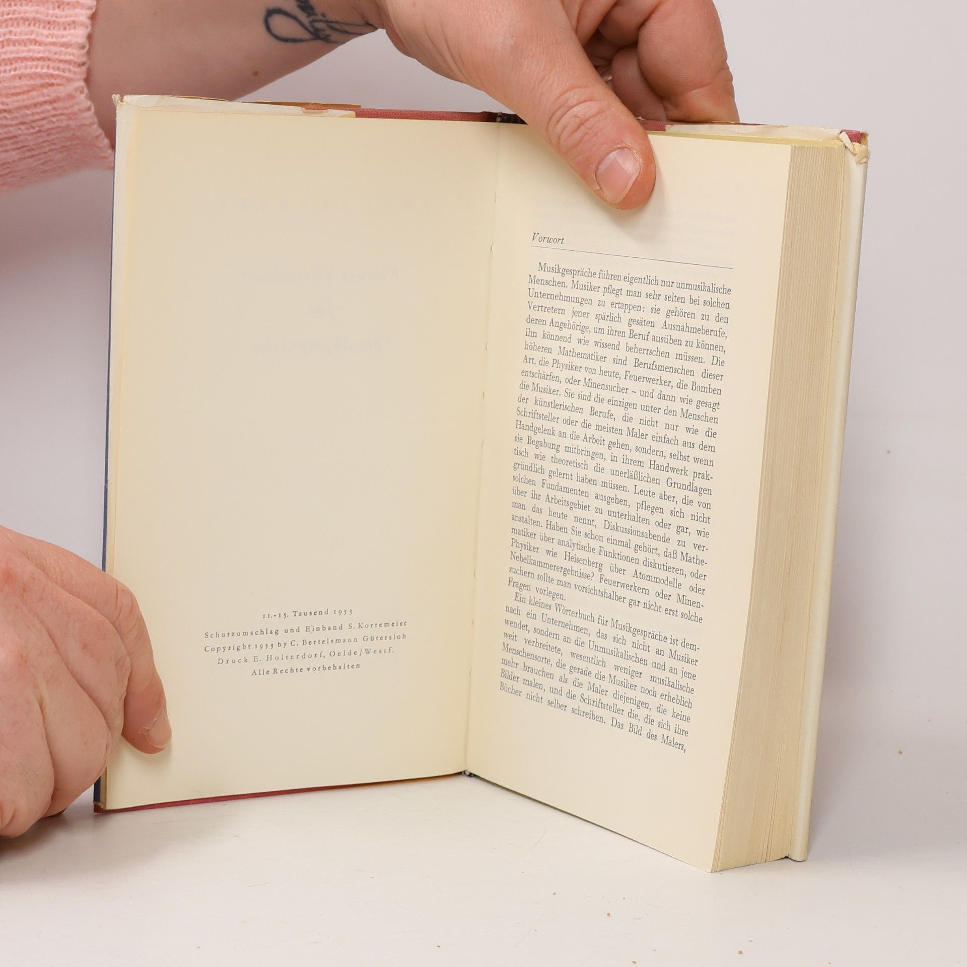 Paul Fechter Kleines Wörterbuch für Musikgespräche