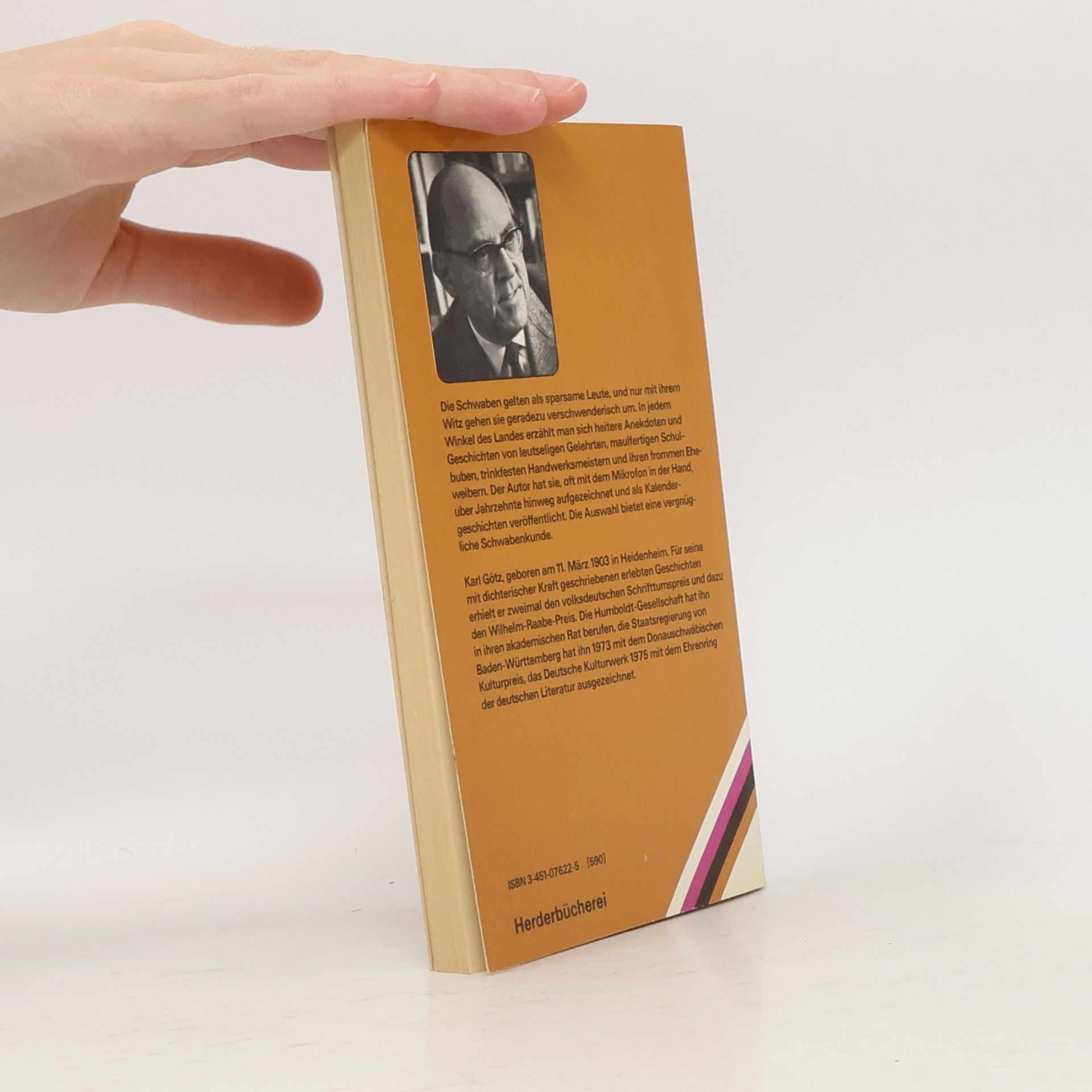 Karl Götz Fröhliche Schwabenstreiche. Kalendergeschichten.