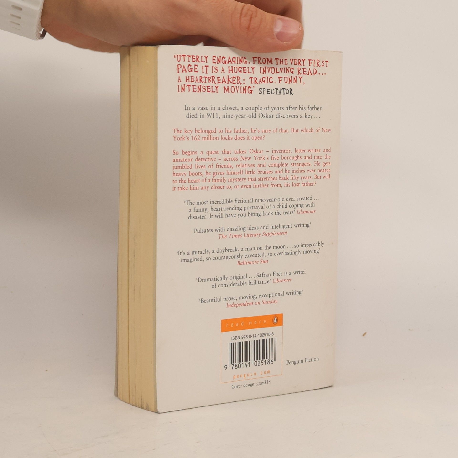 Jonathan Safran Foer Extremely loud & incredibly close