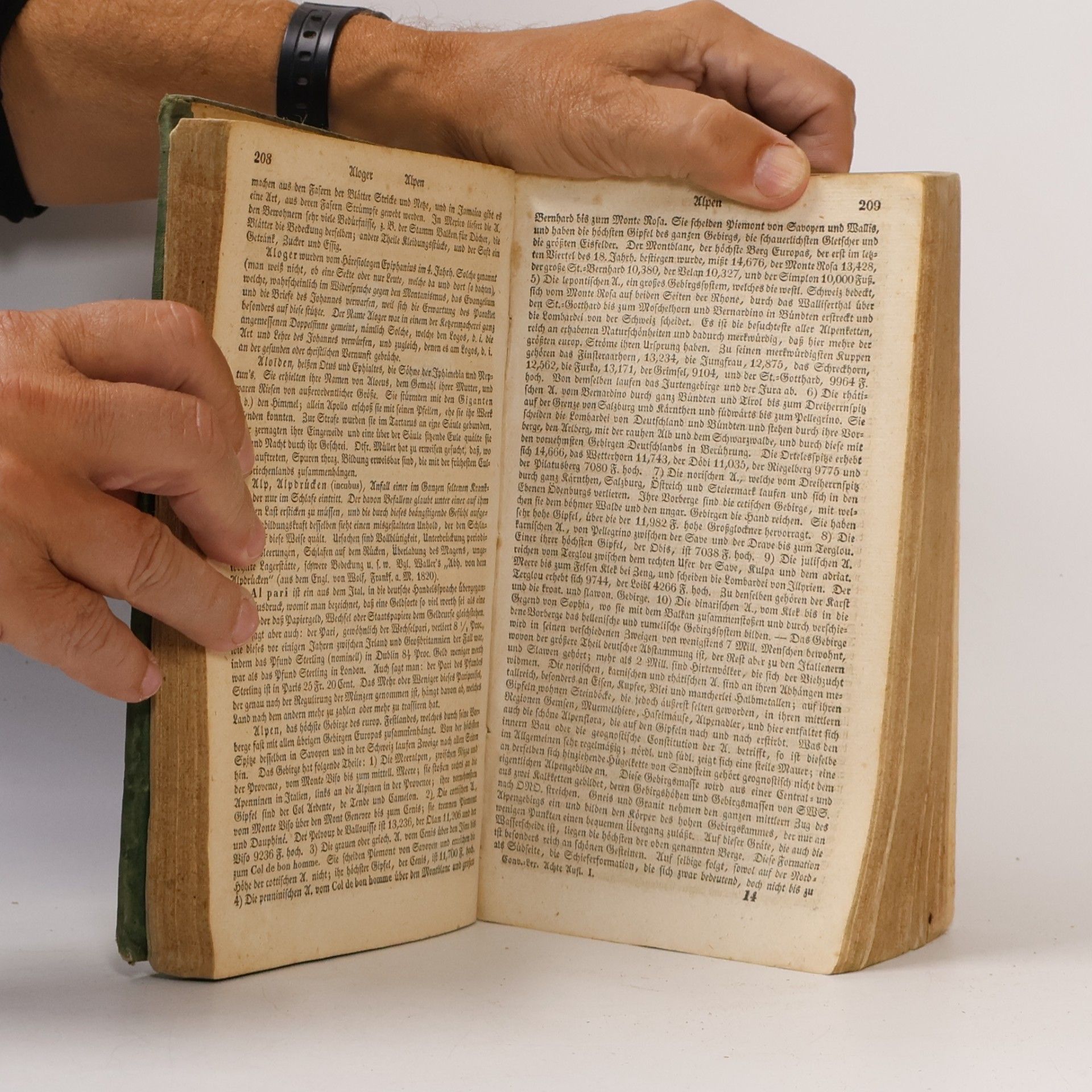 Various authors Allgemeine deutsche Real-Encyklopädie für die gebildeten Stände. Erster Band: A bis Bl