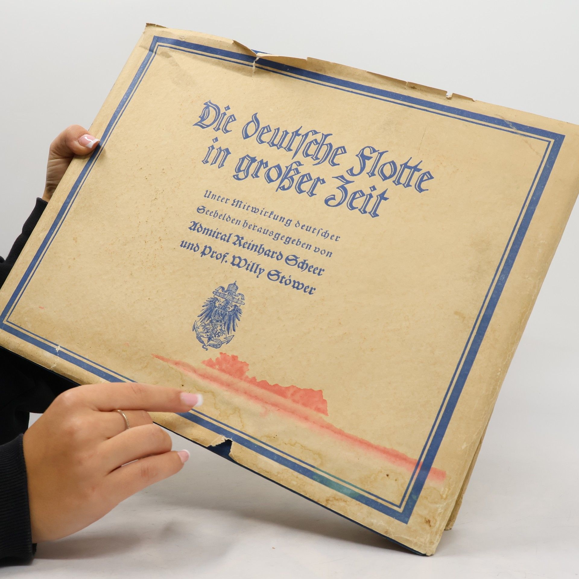 Reinhard Scheer Die deutsche Flotte in großer Zeit