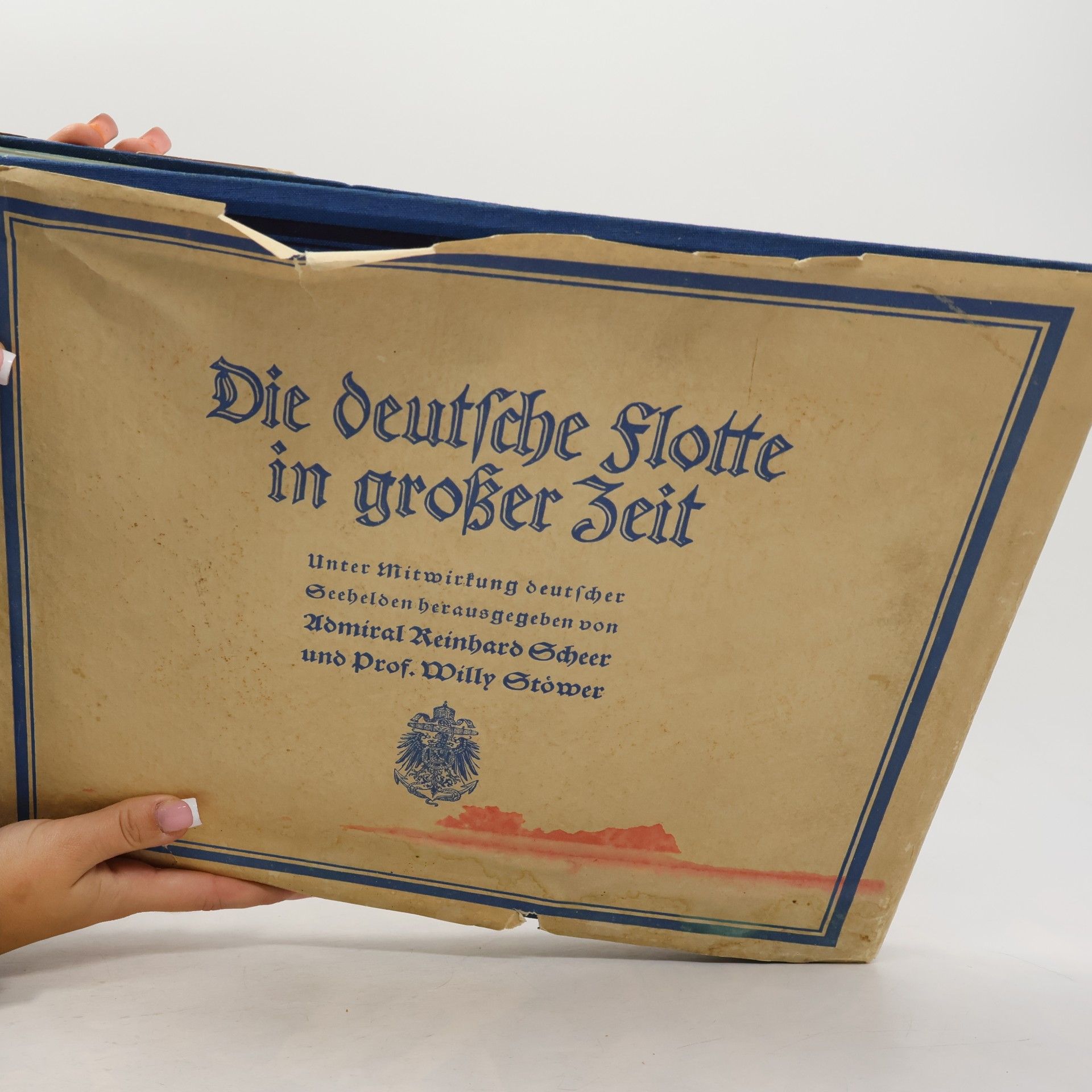 Reinhard Scheer Die deutsche Flotte in großer Zeit