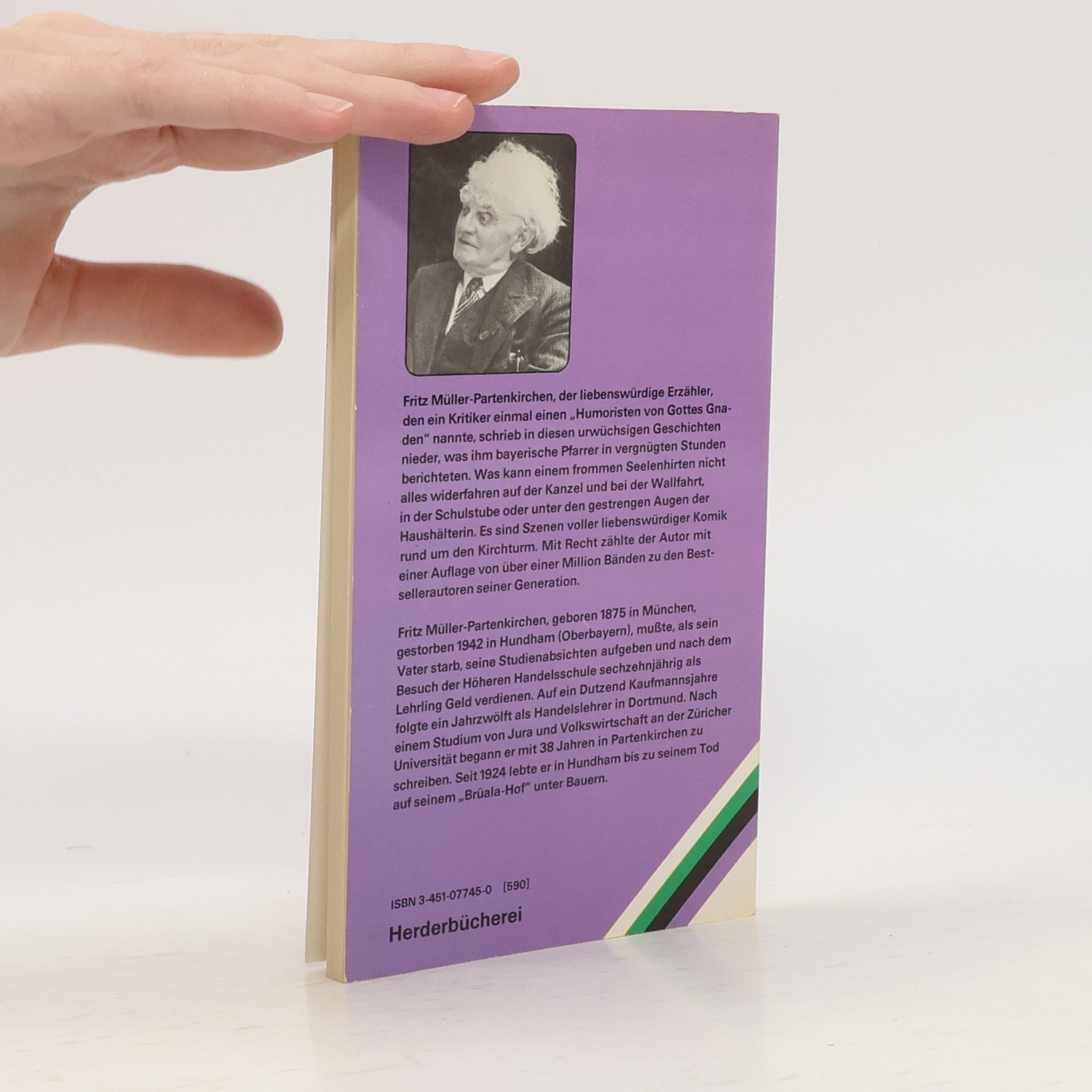 Fritz Müller-Partenkirchen Herderbücherei - 172: Hochwürden