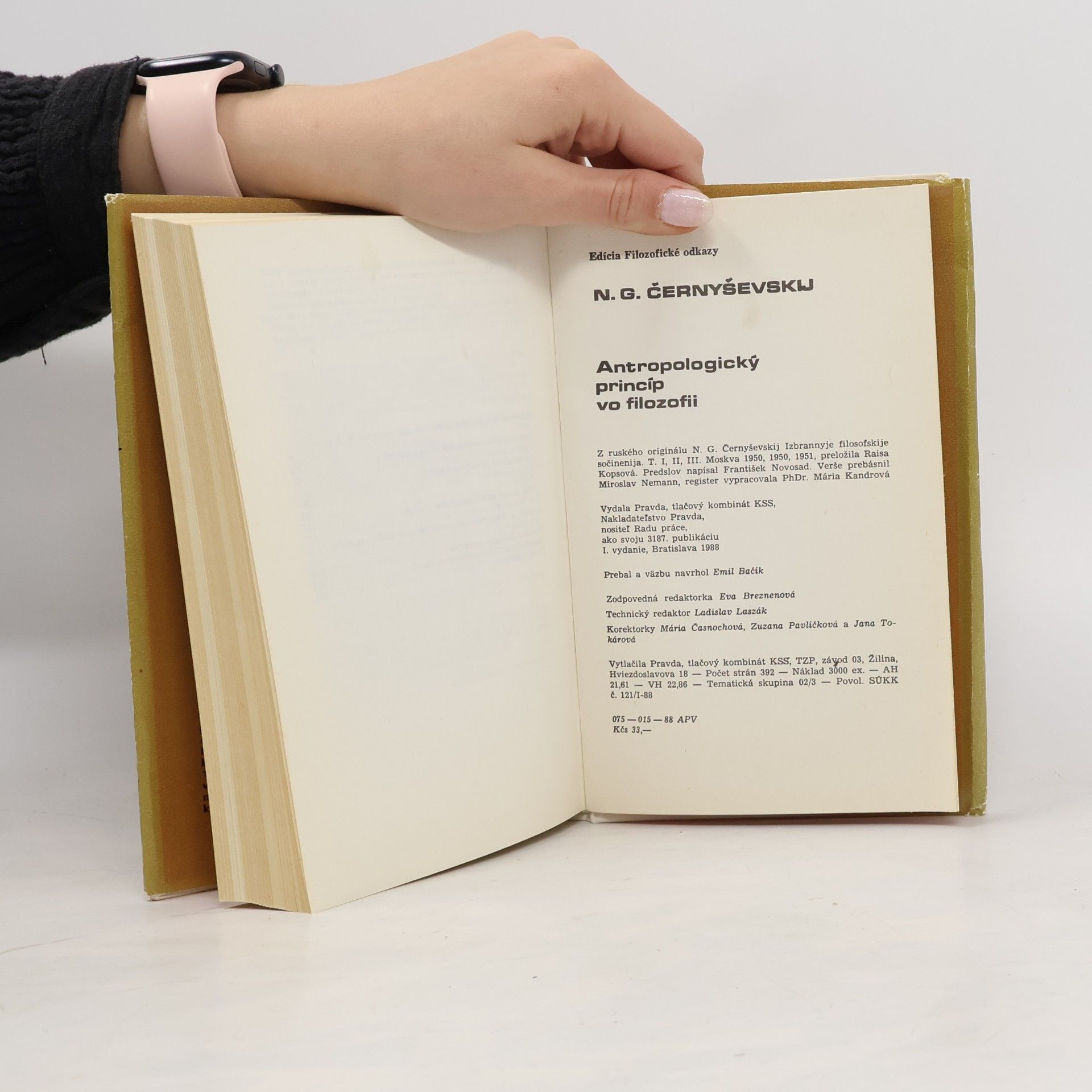 N. G. Černyševskij Antropologický princíp vo filozofii