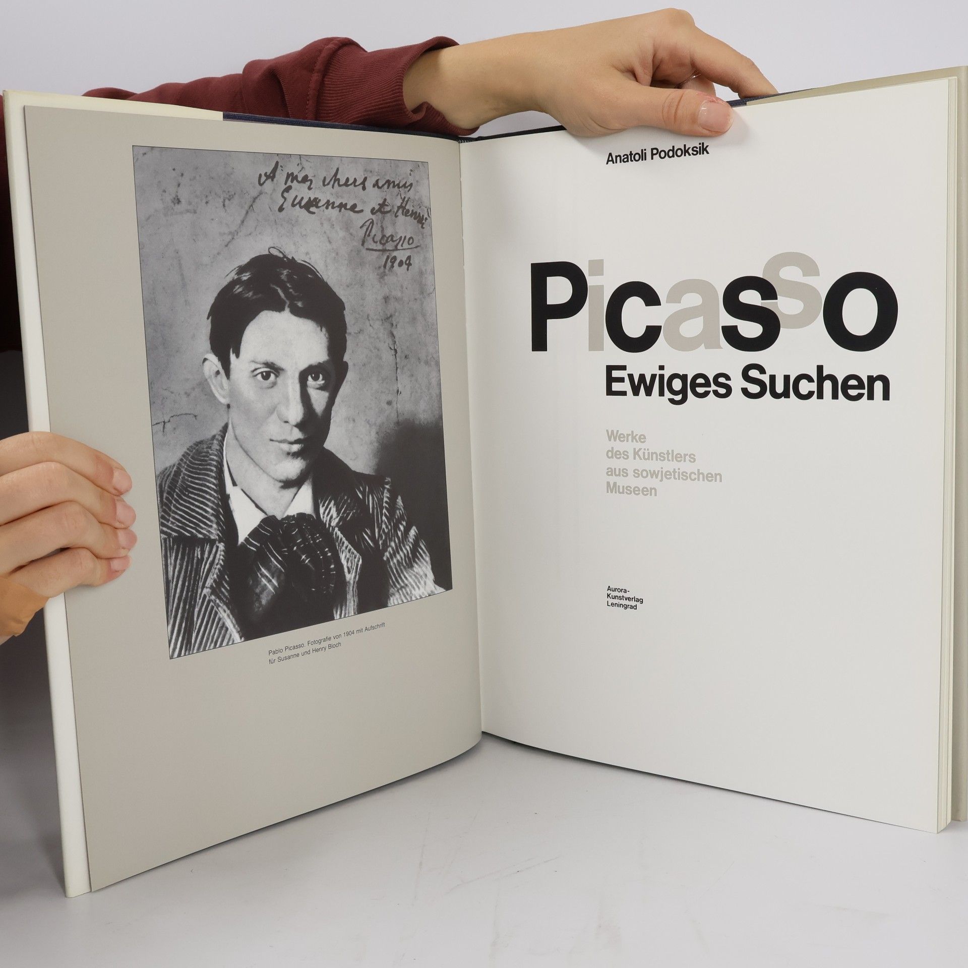 Anatolij S. Podoksik Picasso, ewiges Suchen