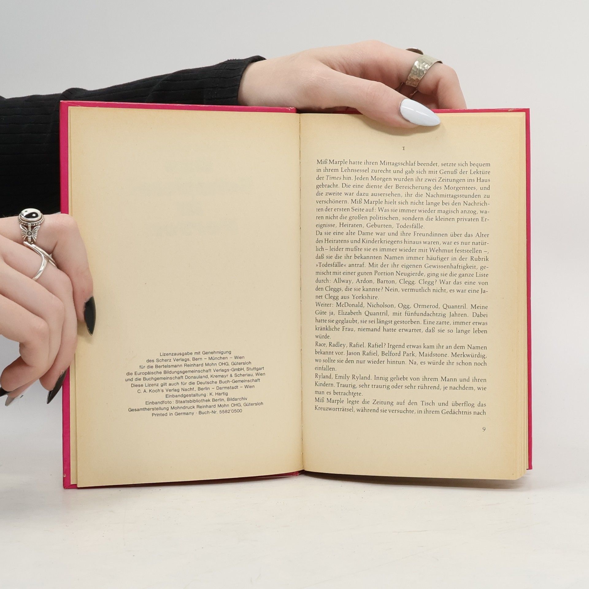 Agatha Christie Das Schicksal in Person