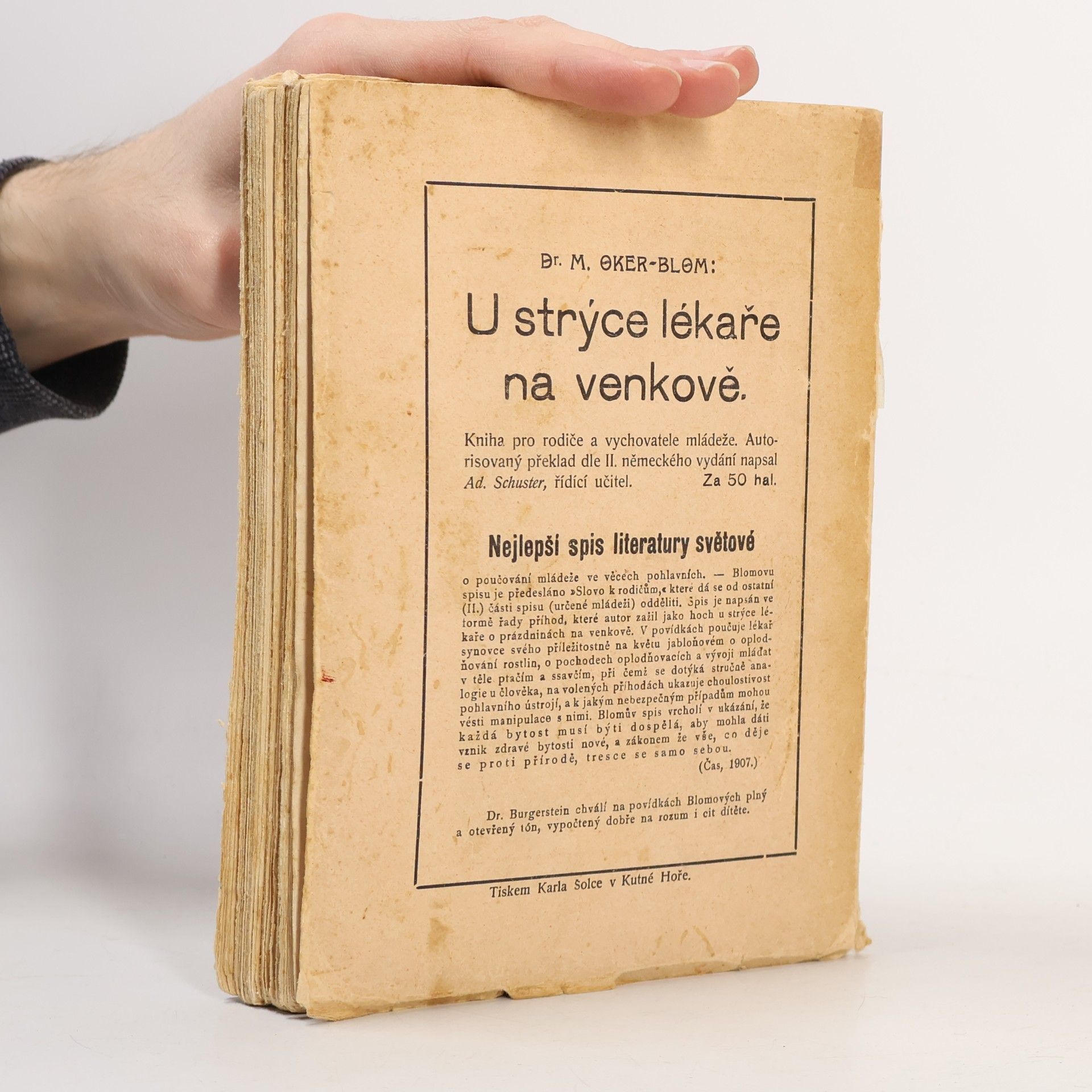 Doc. Mudr. D. Panýrek Kalendář zdraví